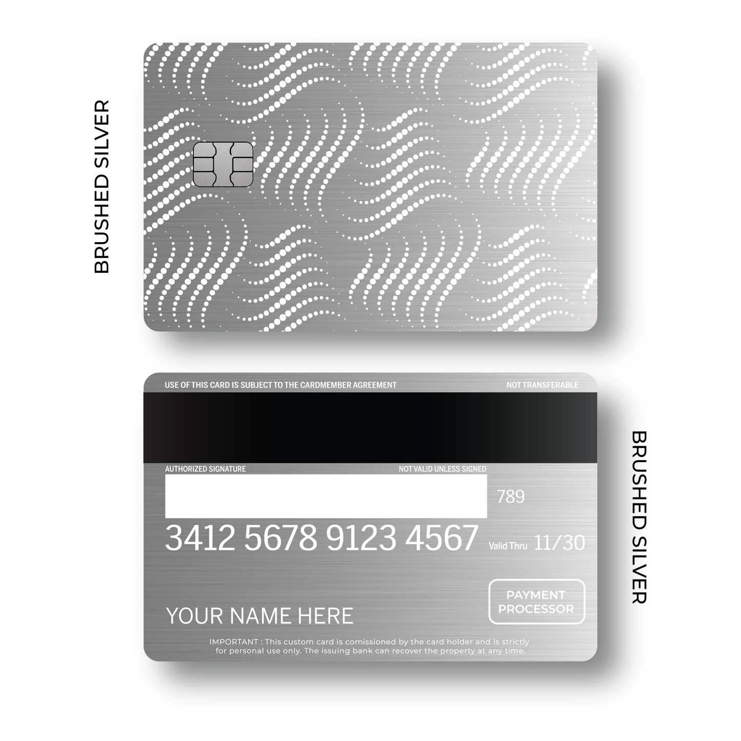 Metal Card Waveform
