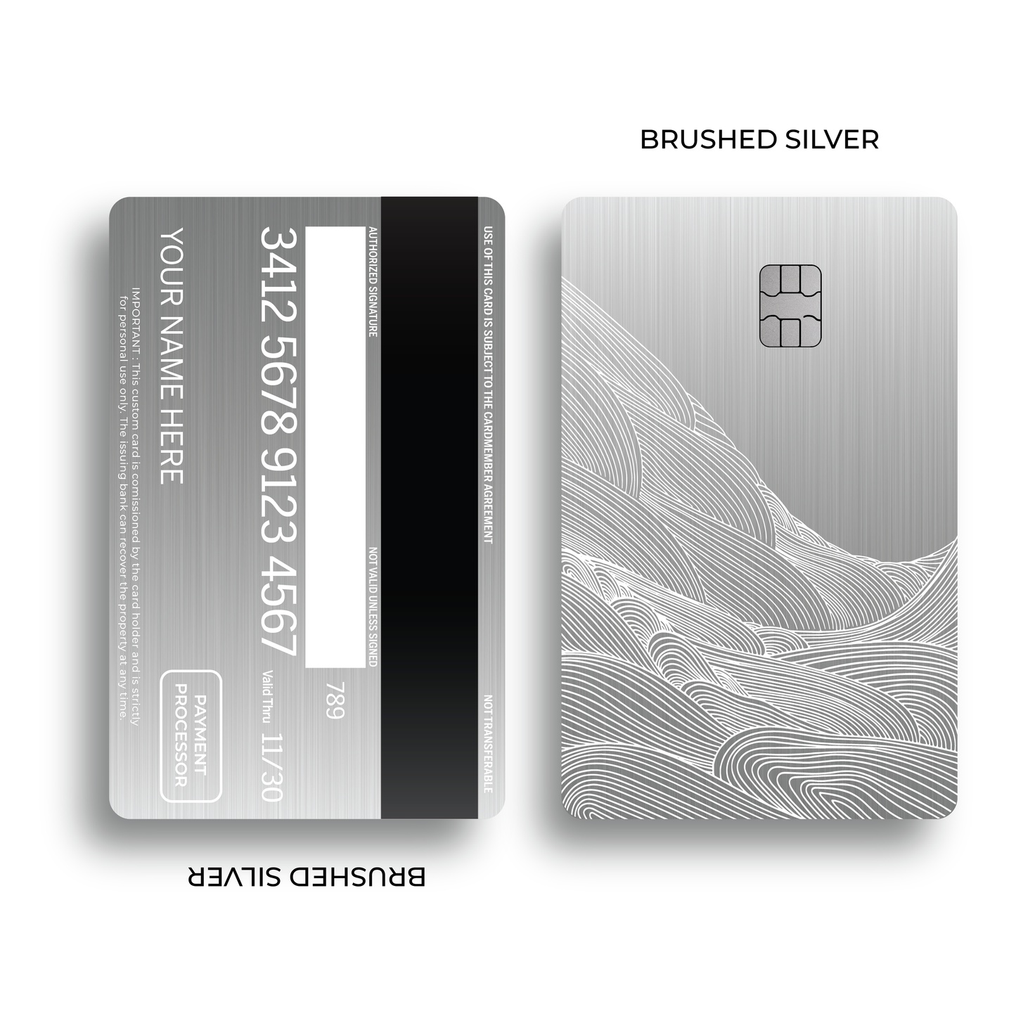 Metal Card Waves