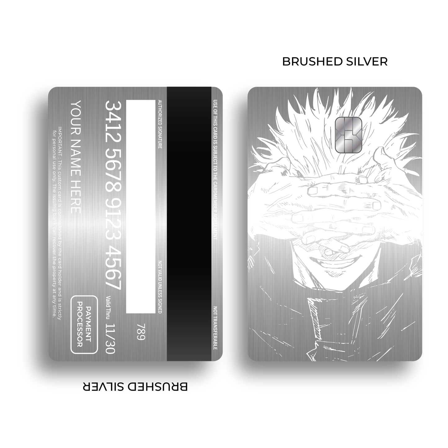 Metal Card Gojo Satoru
