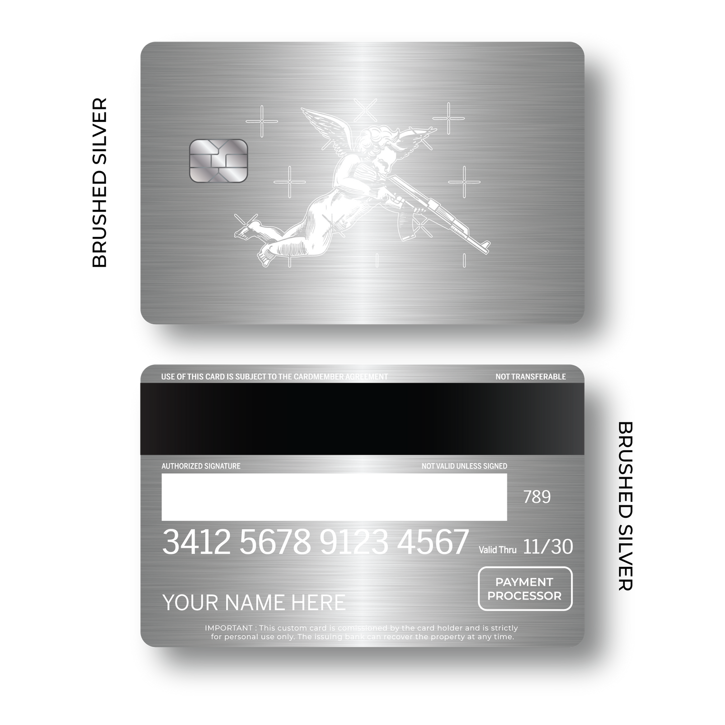 Metal Card Valentine Overdrive