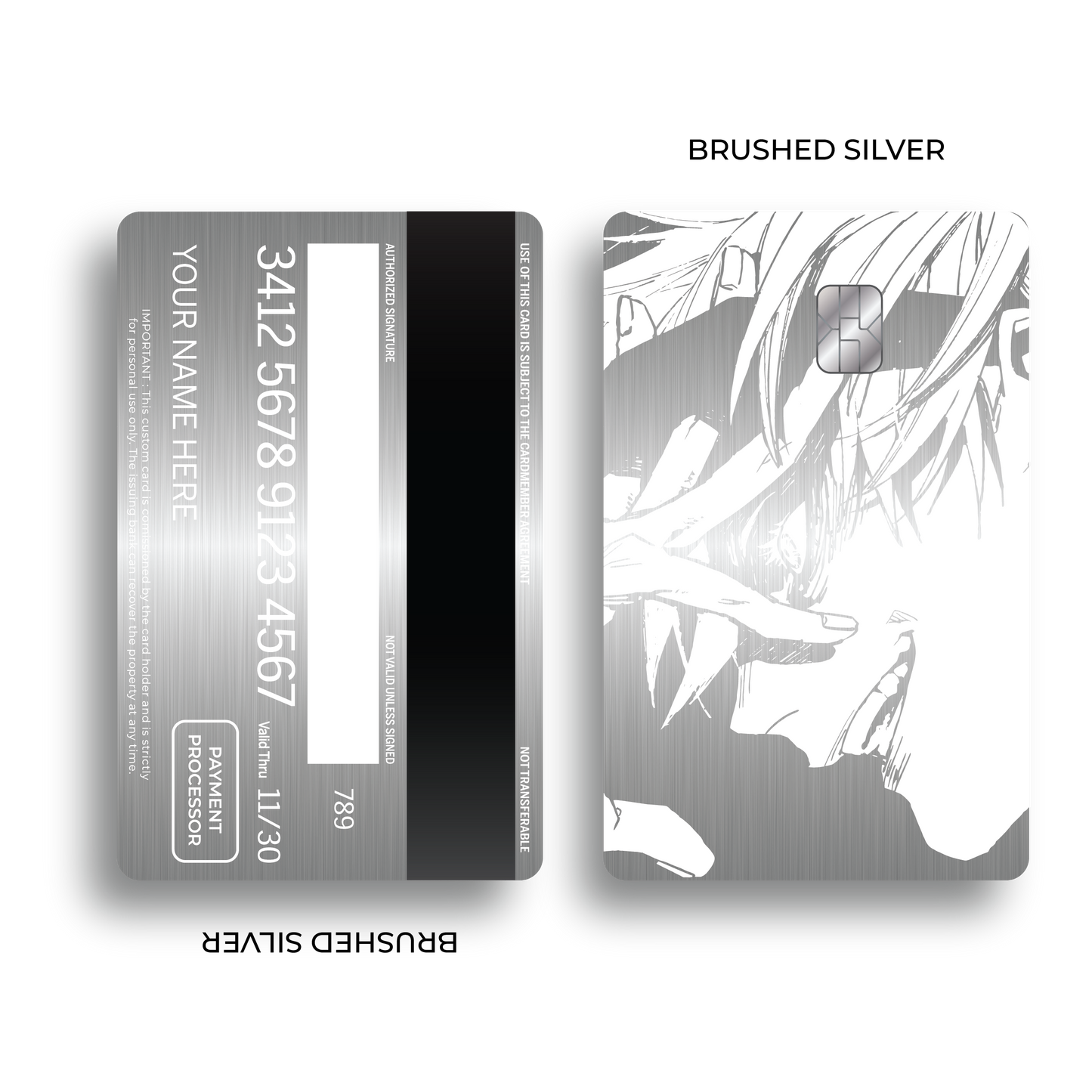 Metal Card Gojo Domain
