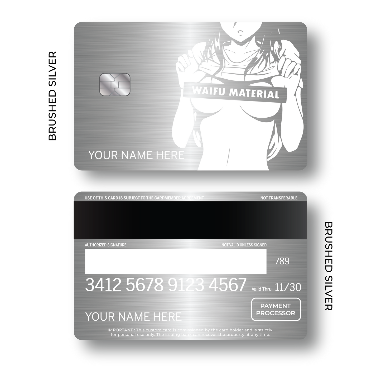 Metal Card Waifu