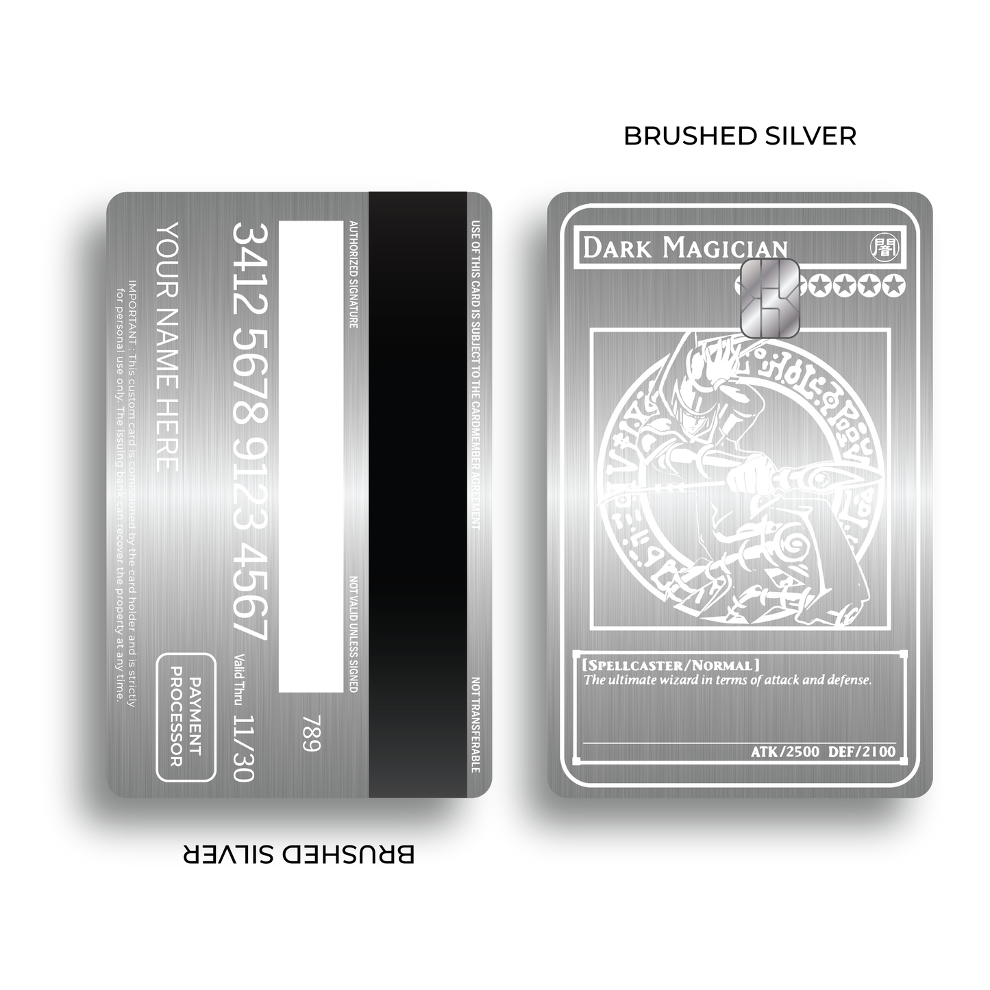 Metal Card Dark Magician