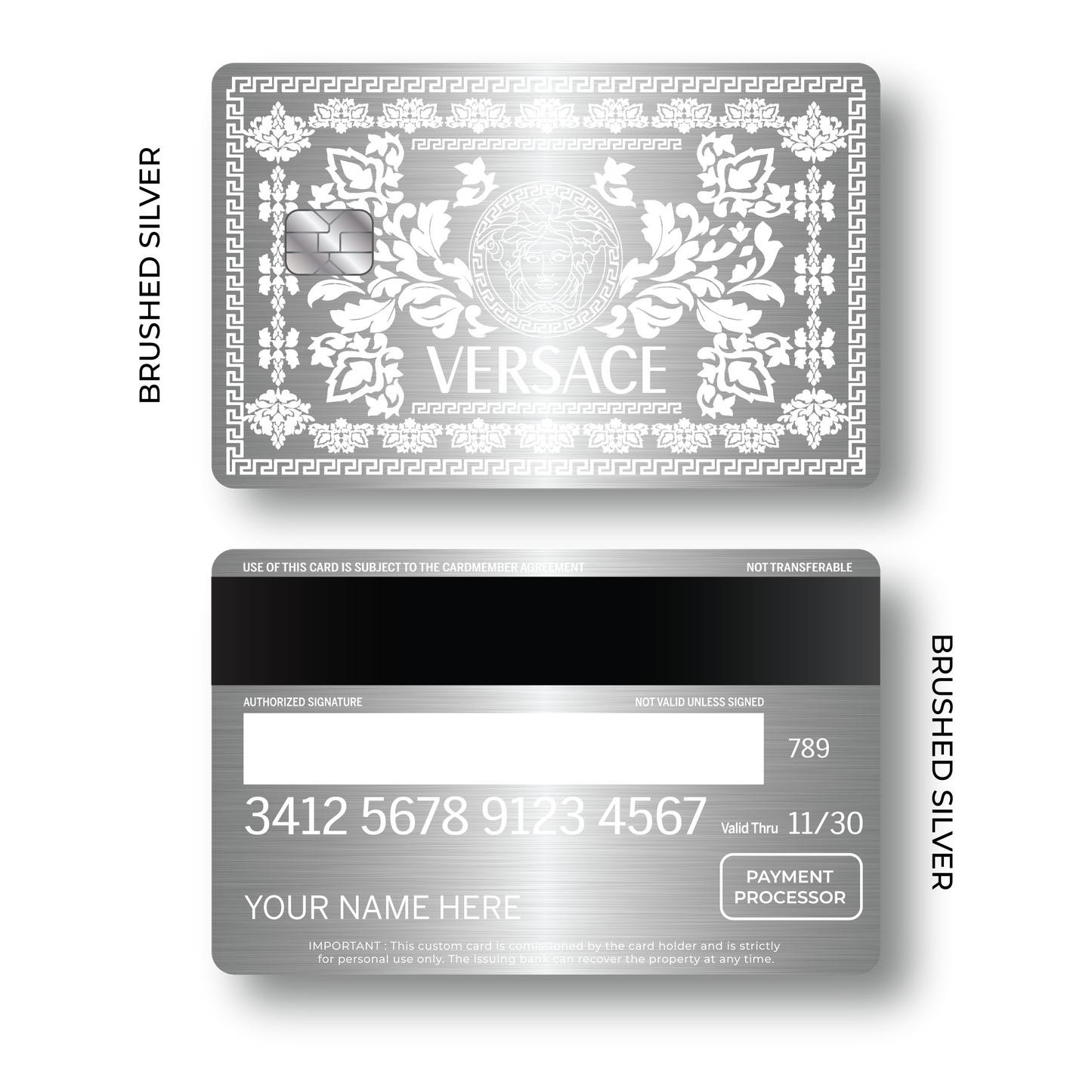 Metal Card Medusa