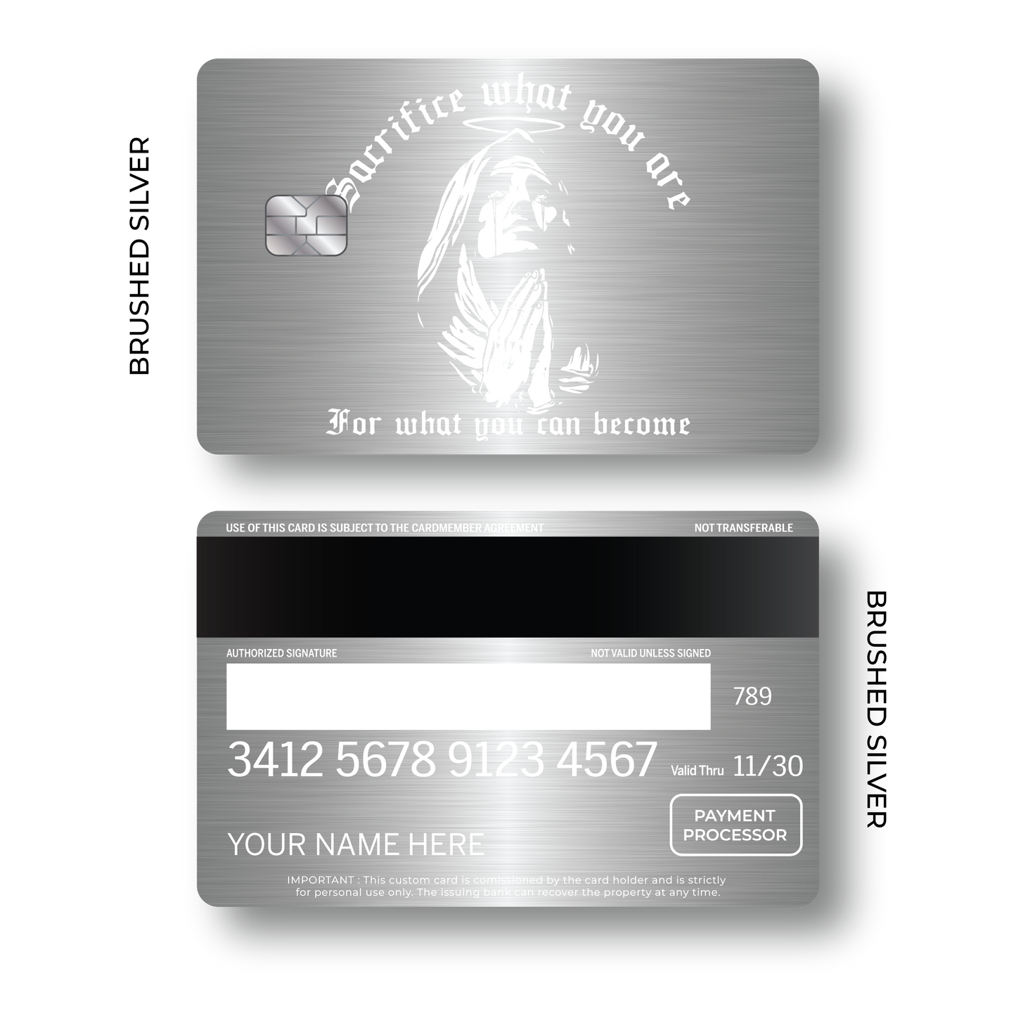 Metal Card Sacrifice