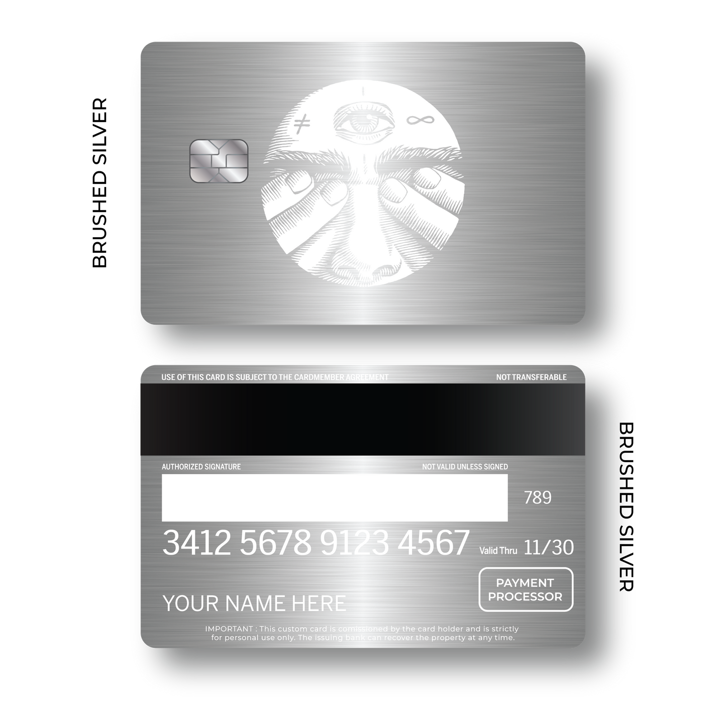 Metal Card Restless