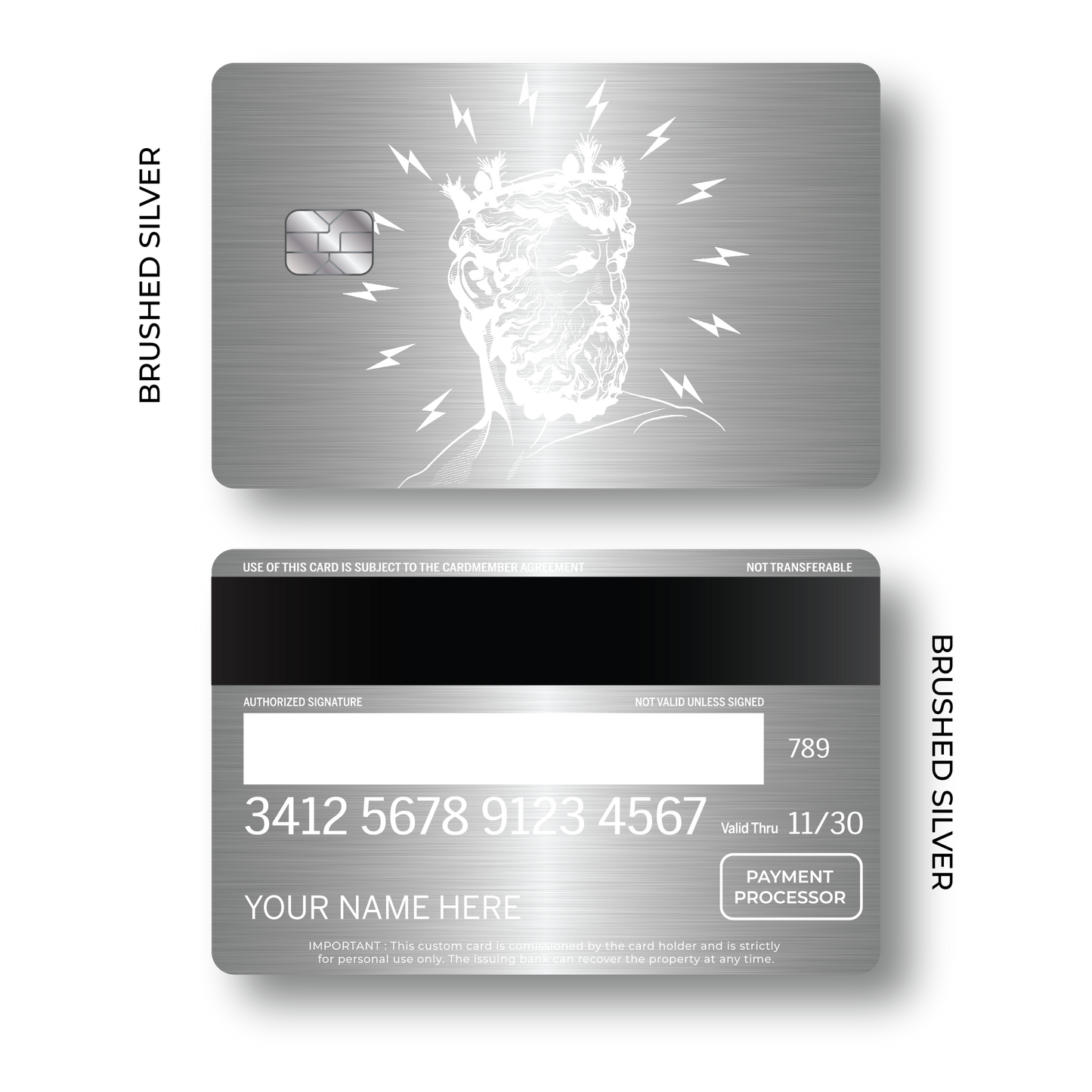 Metal Card Olympian