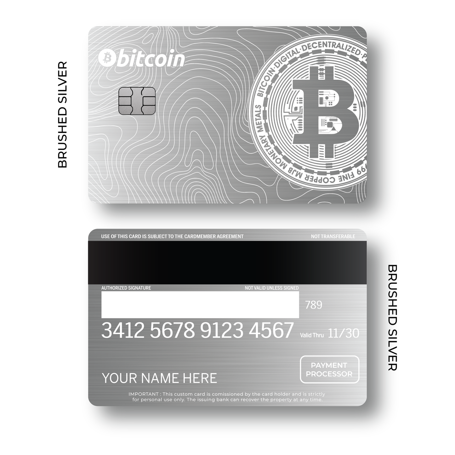 Metal Card Bitcoin V1