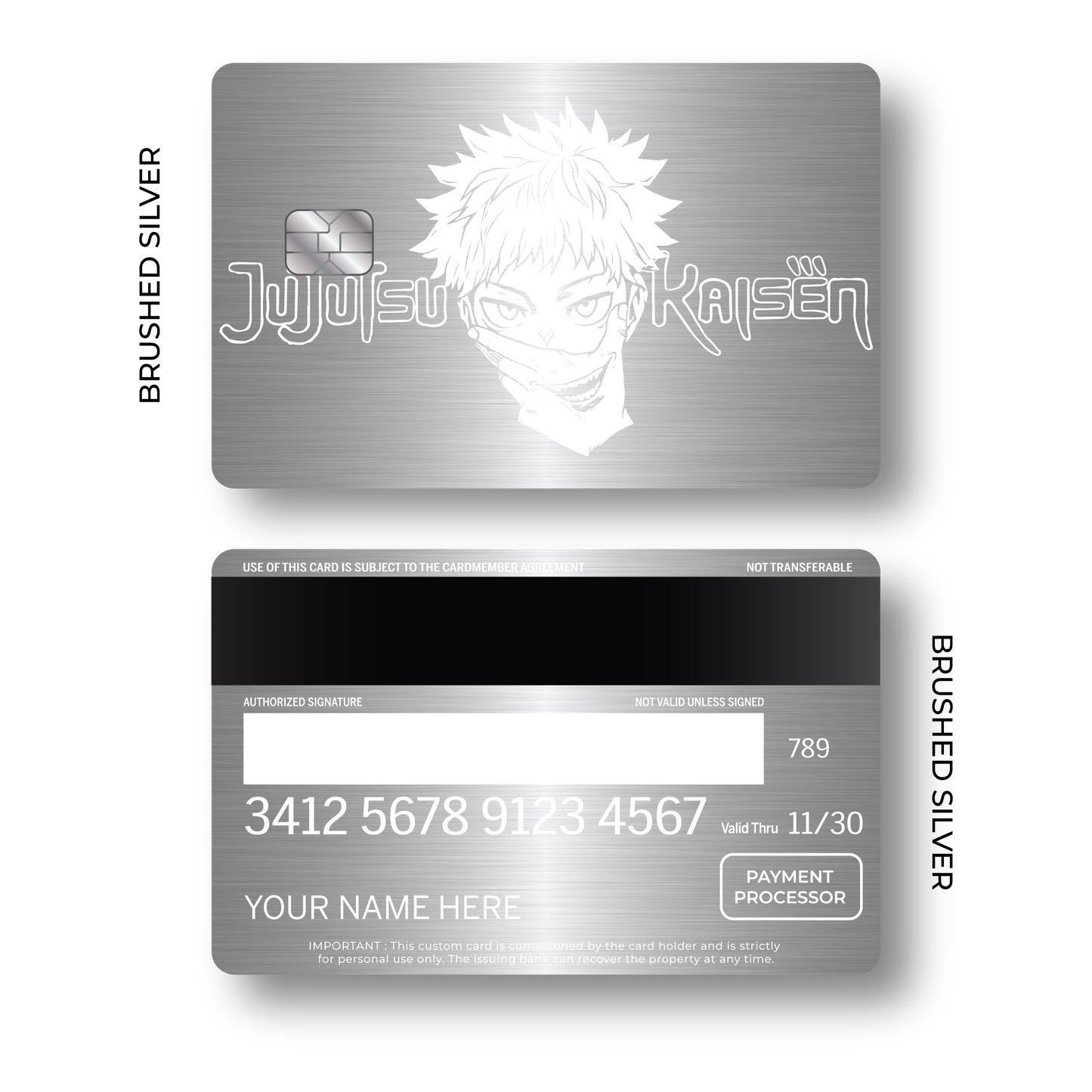 Metal Card Jujutsu Kaisen