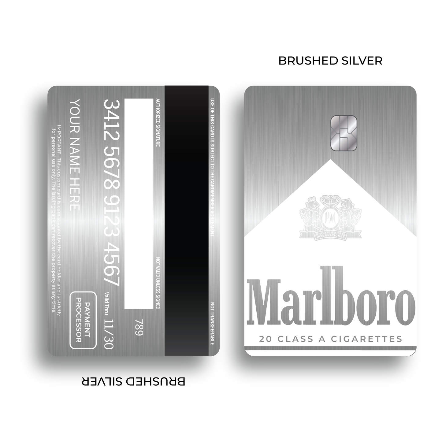 Metal Card Marlboro