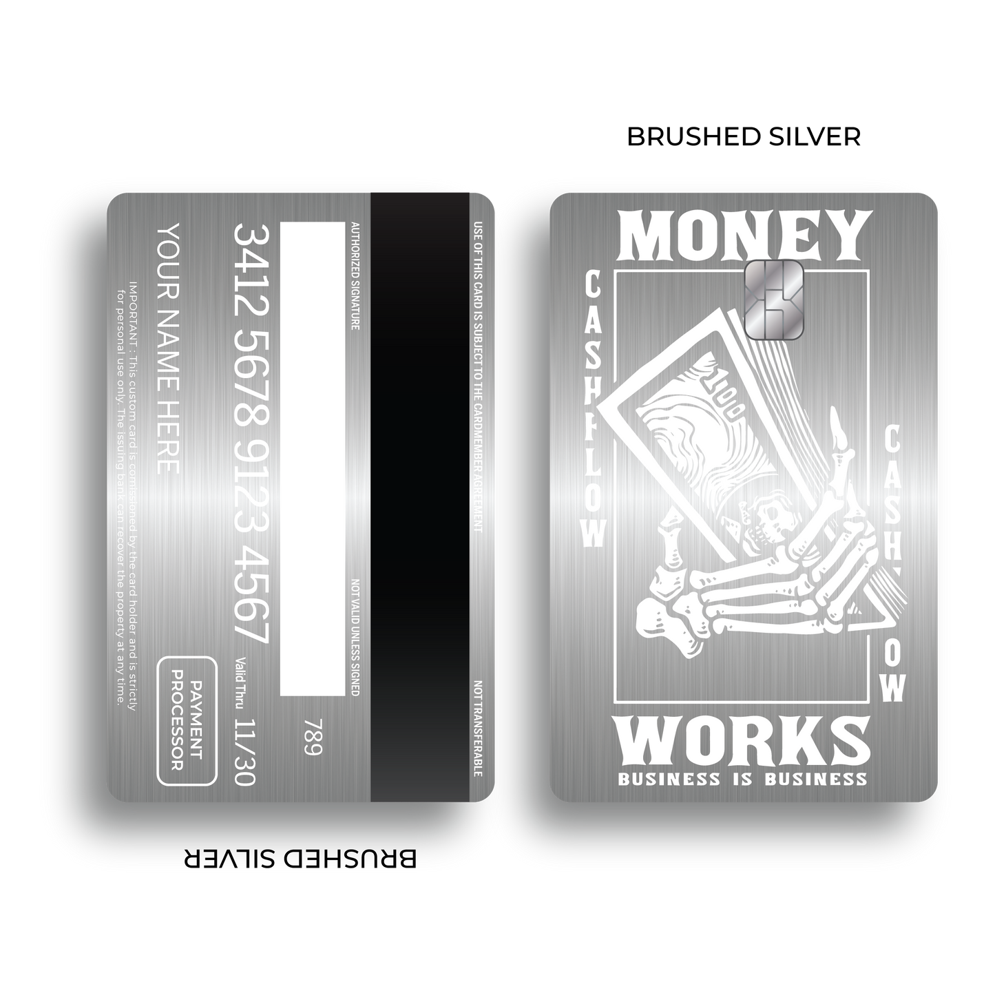 Metal Card Money Works