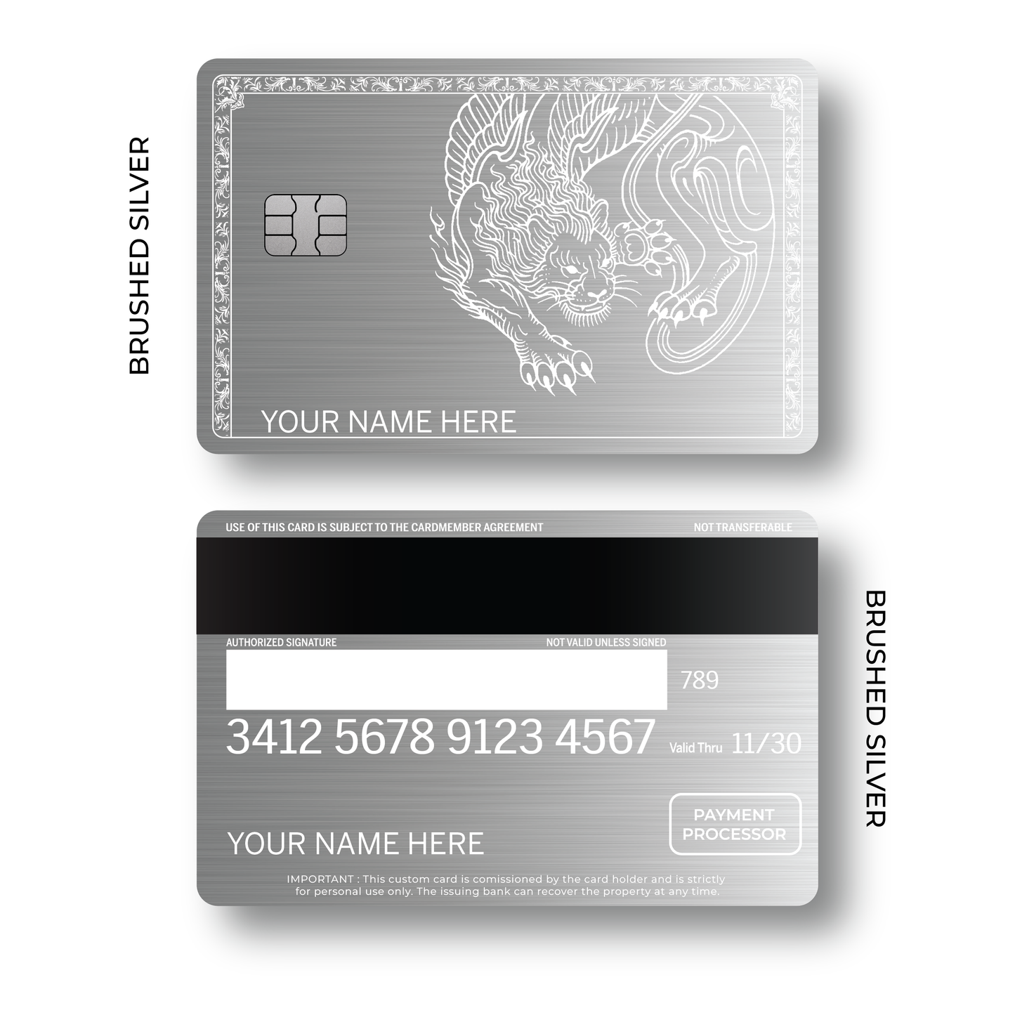 Metal Card The Alpha