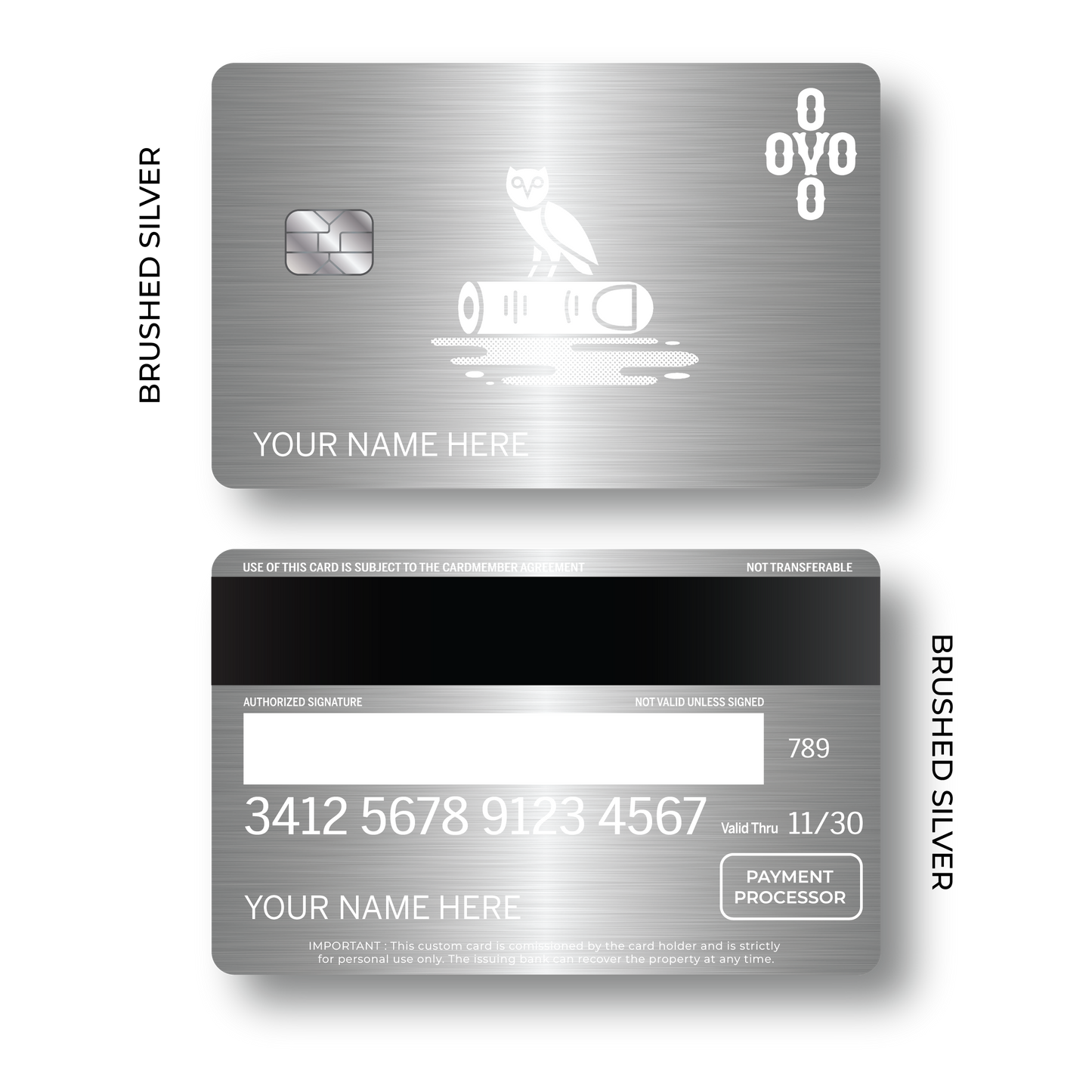Metal Card O's Very Own V2