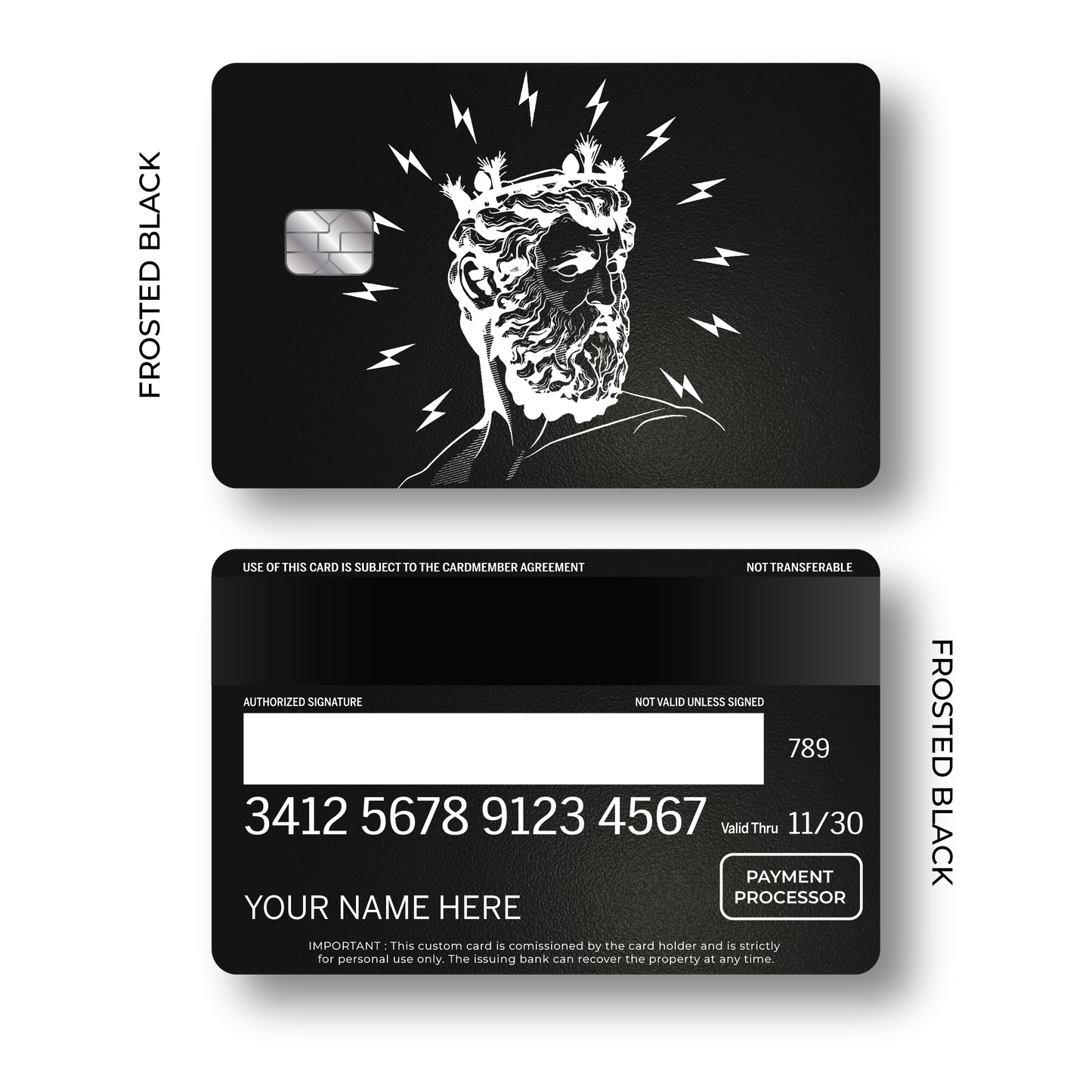 Metal Card Olympian
