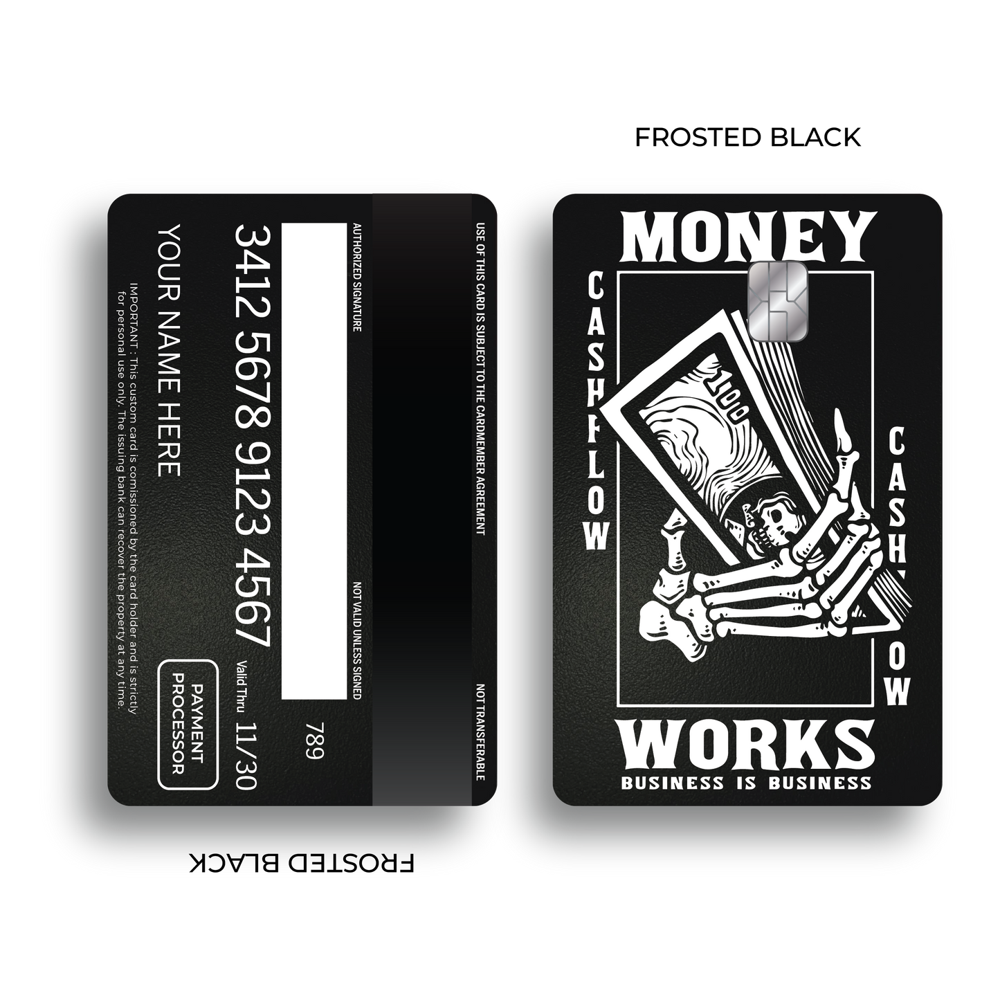 Metal Card Money Works