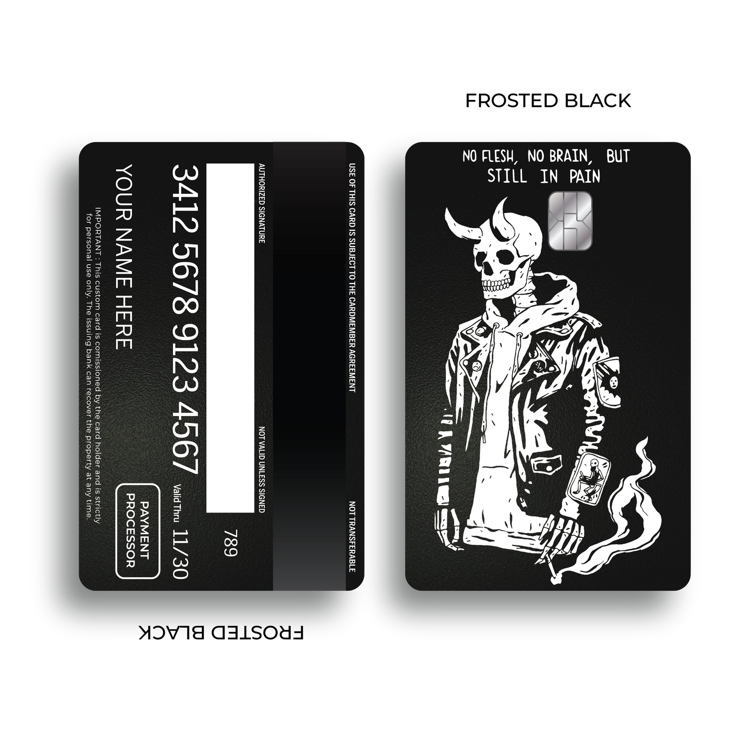 Metal Card Still in Pain