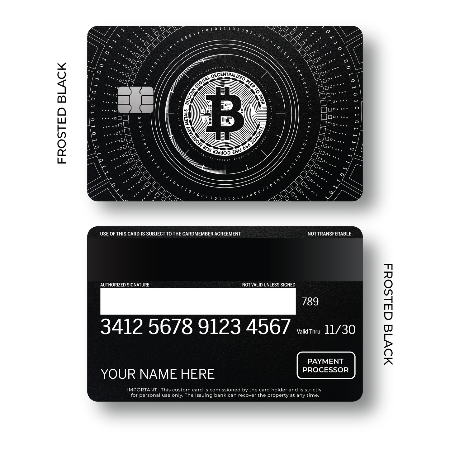 Metal Card Bitcoin V2