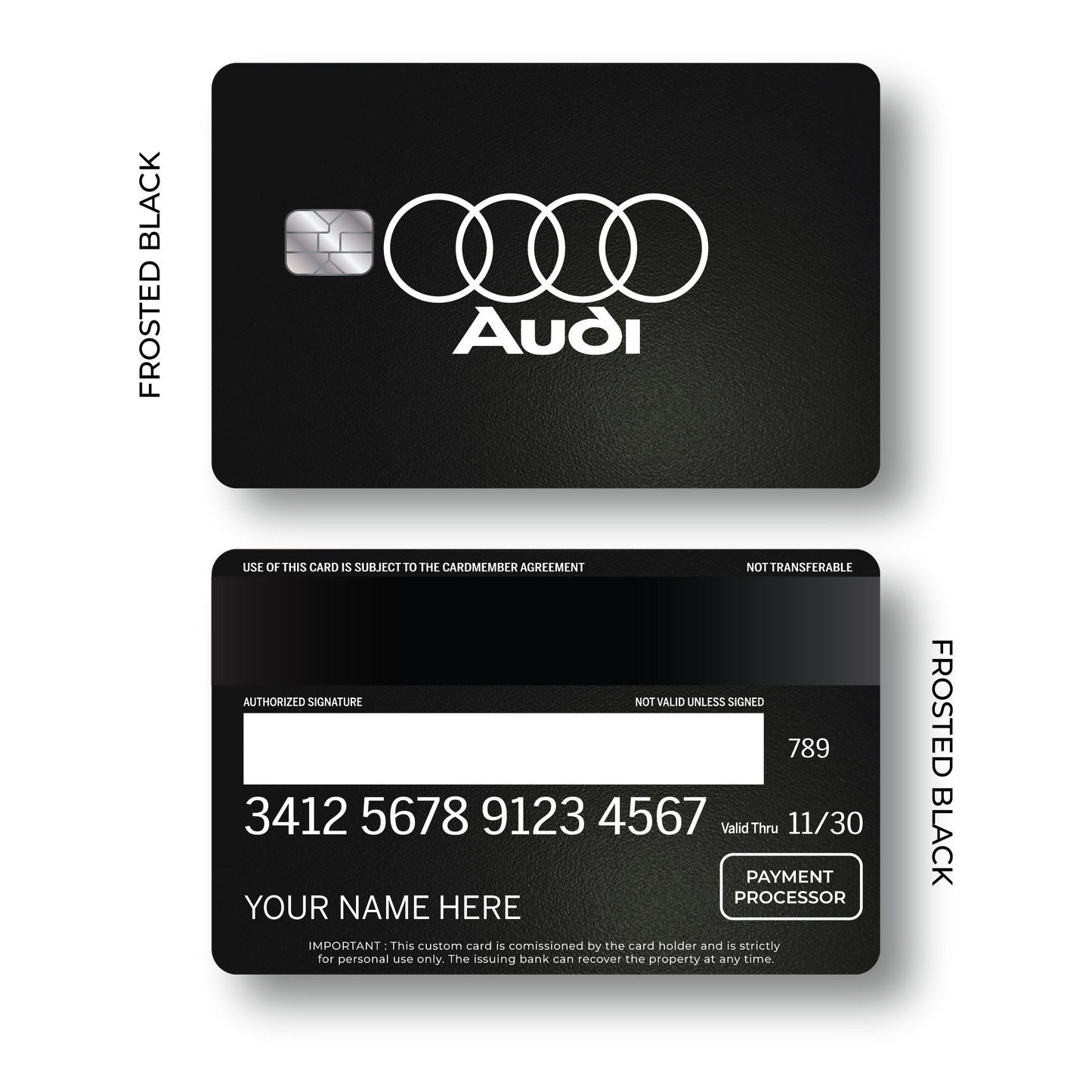 Metal Card Audí