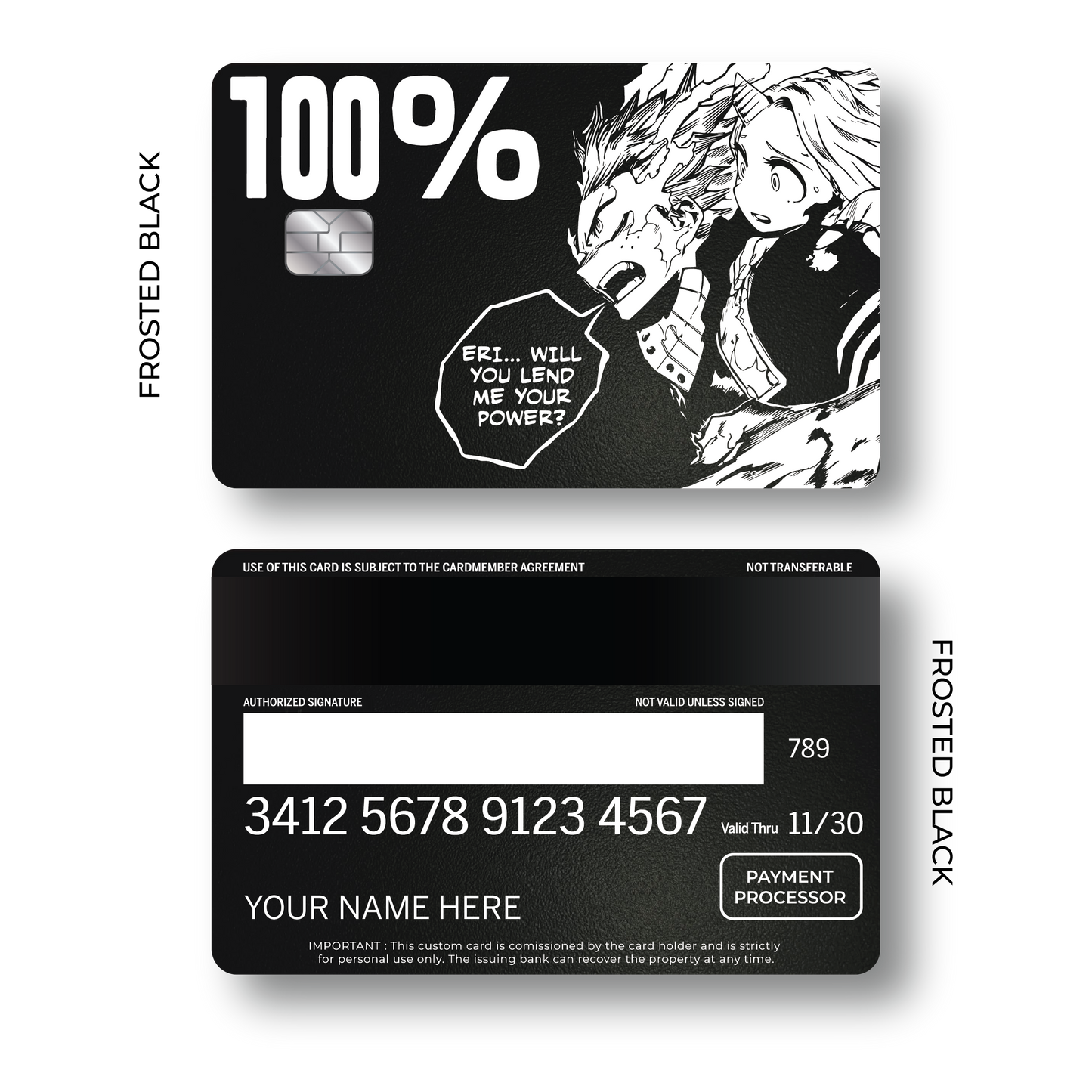 Metal Card Midoriya and Eri