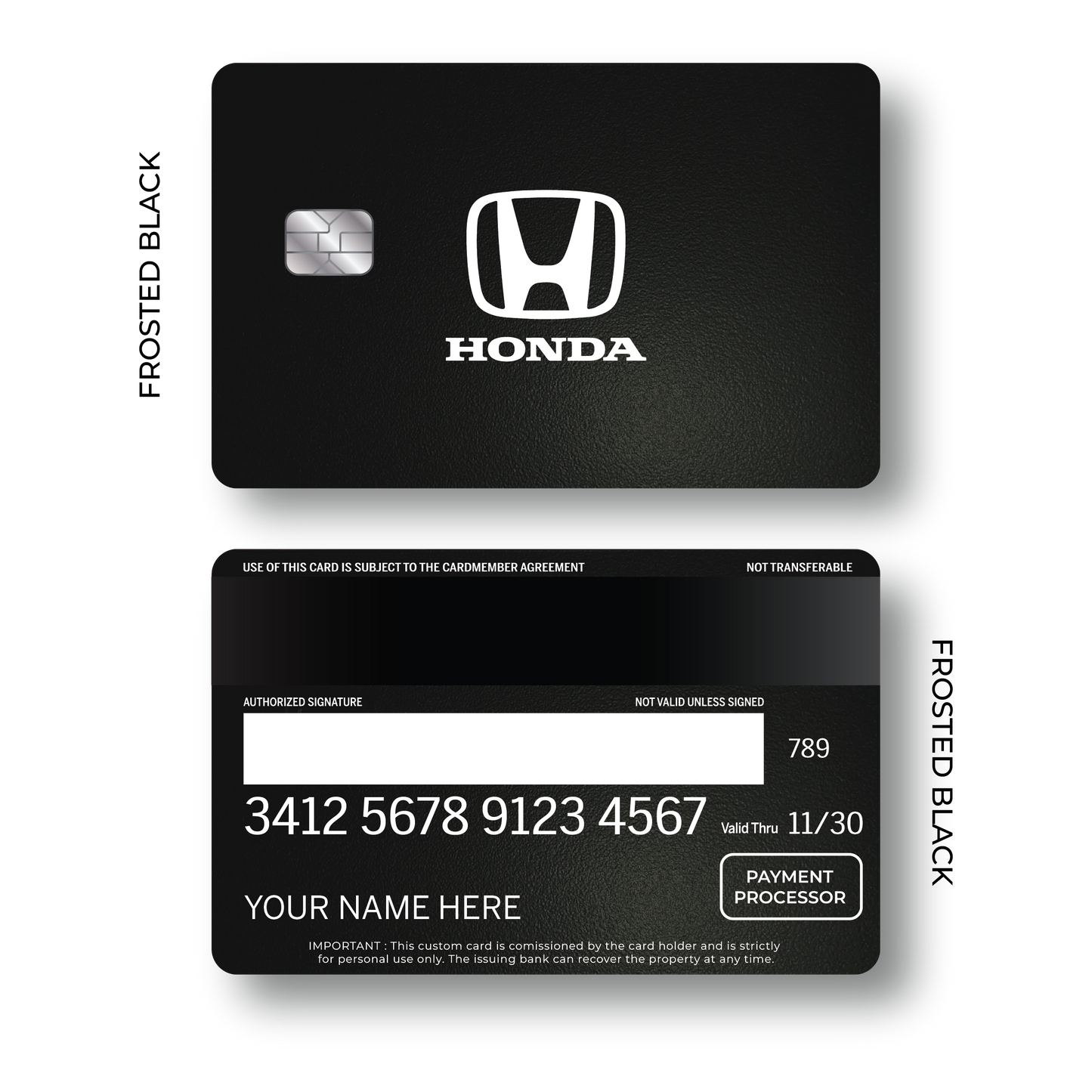 Metal Card Hondá
