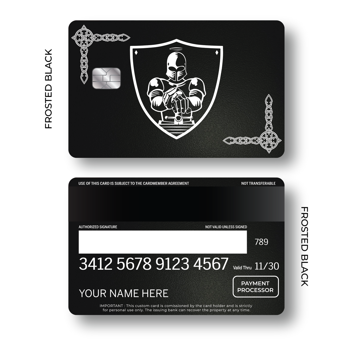 Metal Card Knight