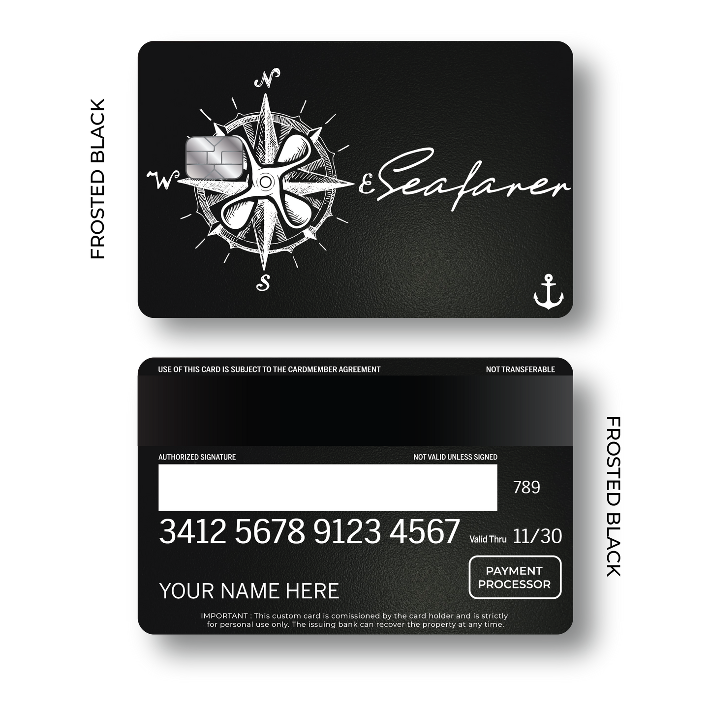 Metal Card Seafarer