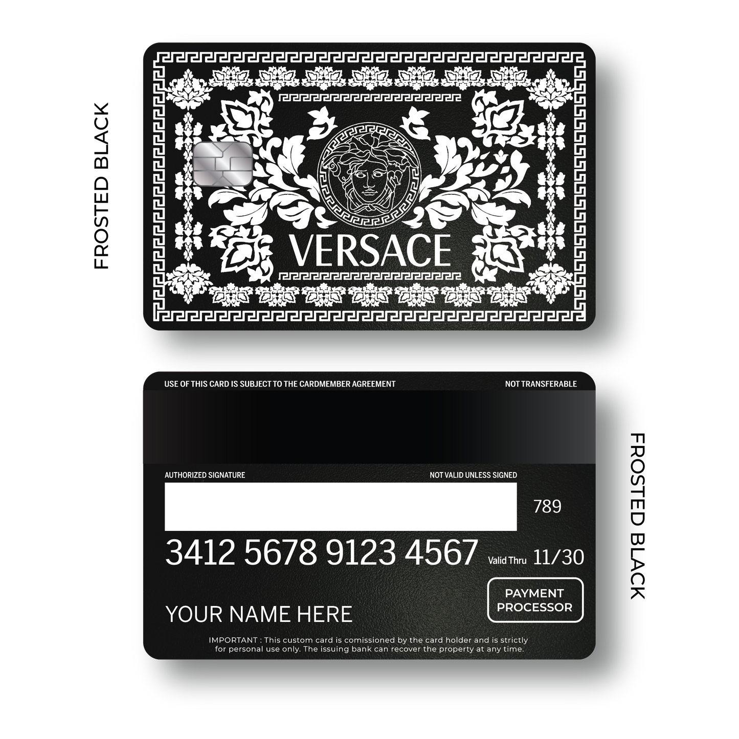 Metal Card Medusa