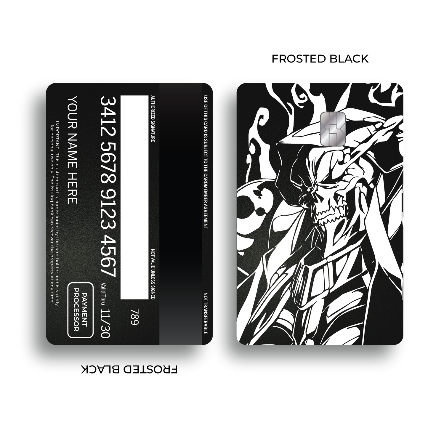Metal Card Overlord Ainz