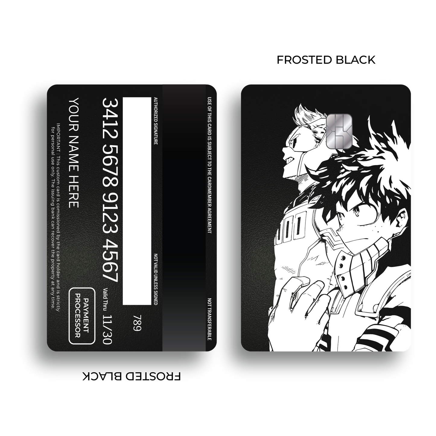 Metal Card Midoriya and Togata