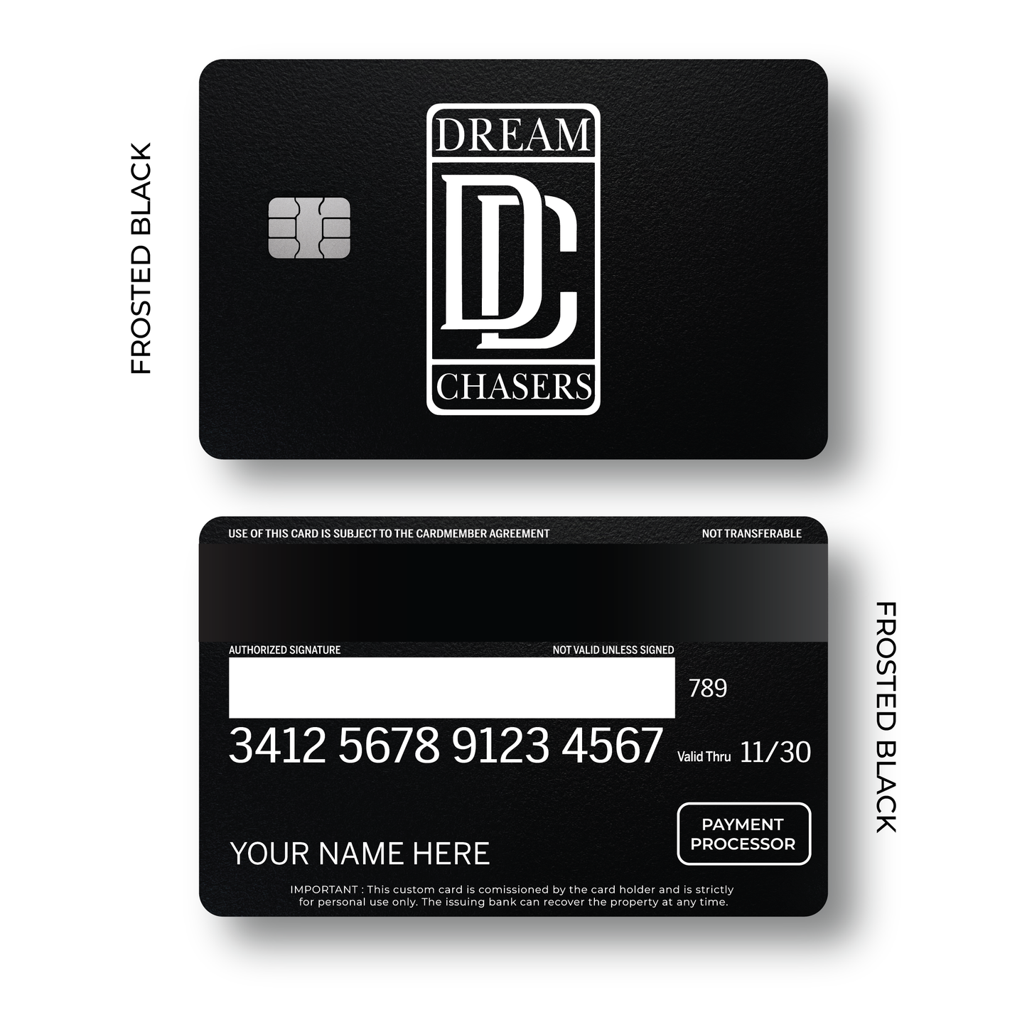 Metal Card Dream Chasers