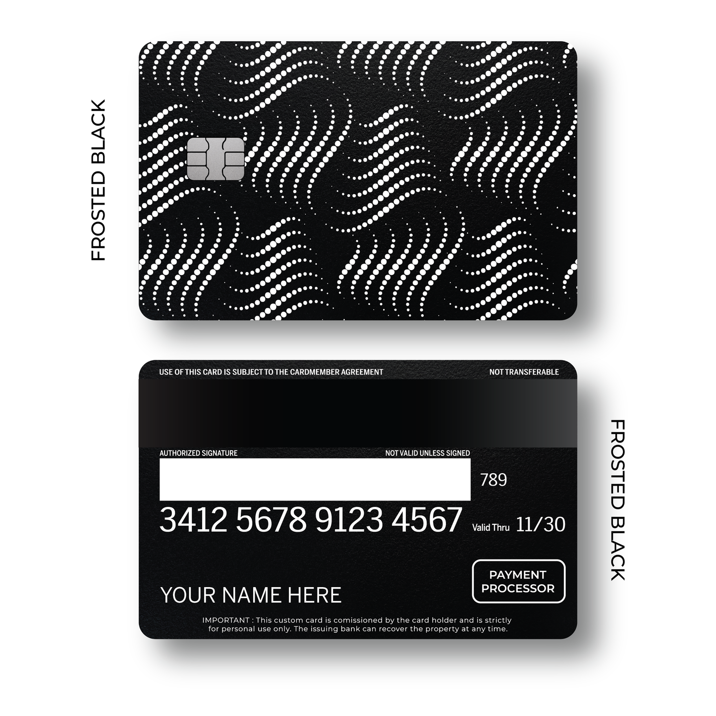 Metal Card Waveform