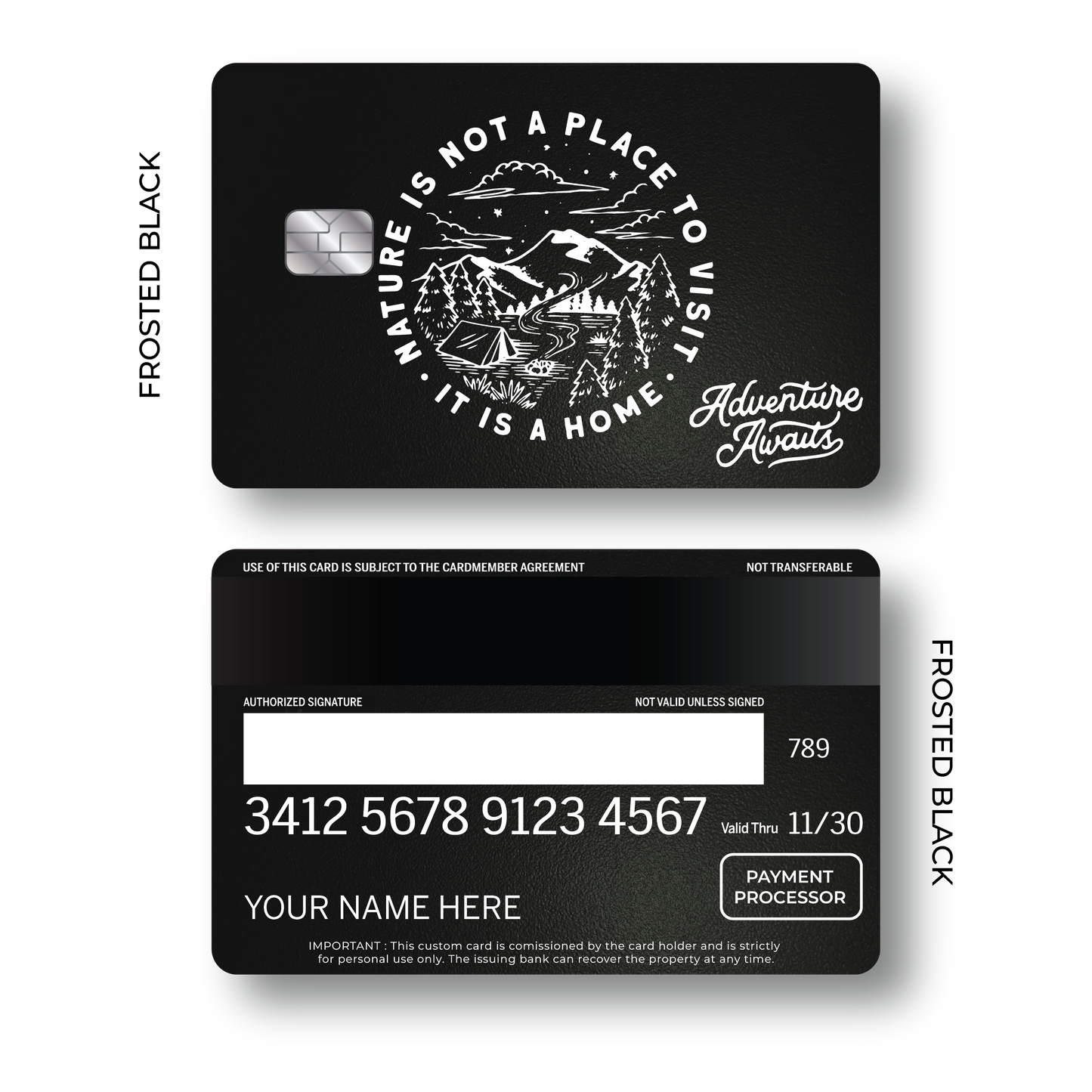 Metal Card Adventure Awaits