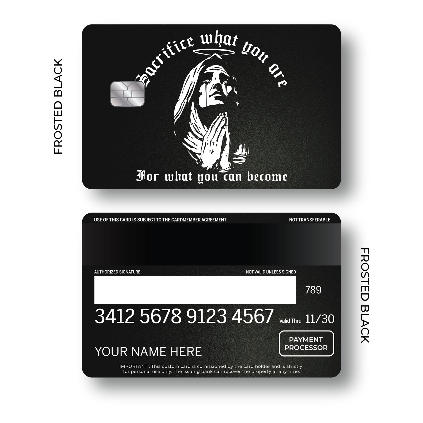 Metal Card Sacrifice