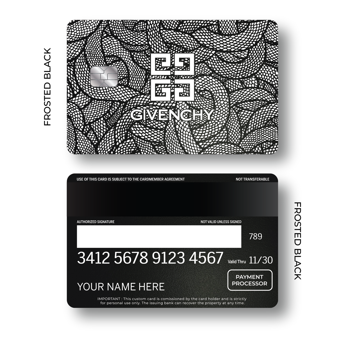 Metal Card Givenchy