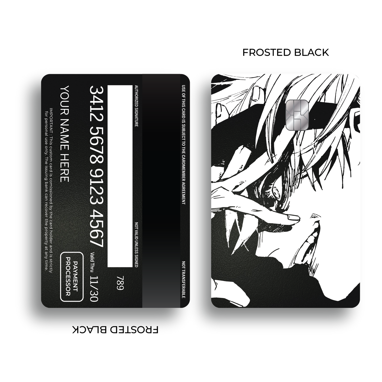 Metal Card Gojo Domain