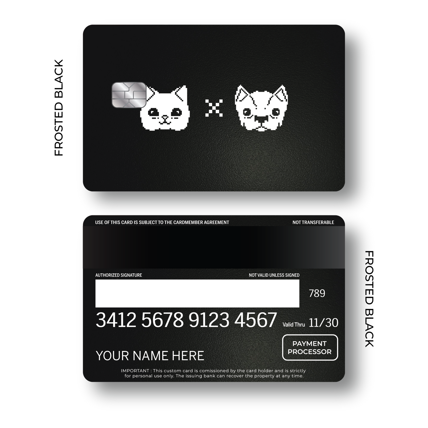 Metal Card Pixel Pets
