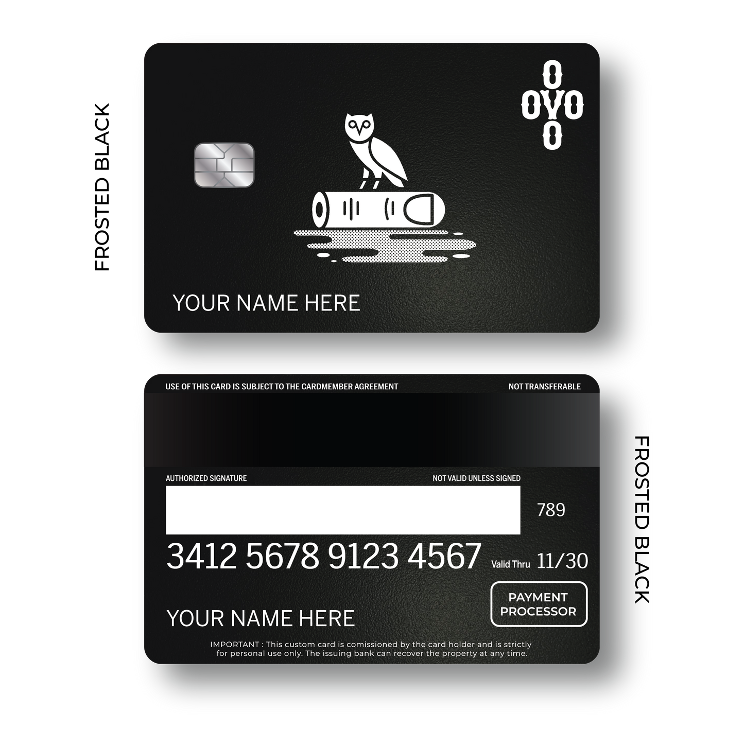 Metal Card O's Very Own V2