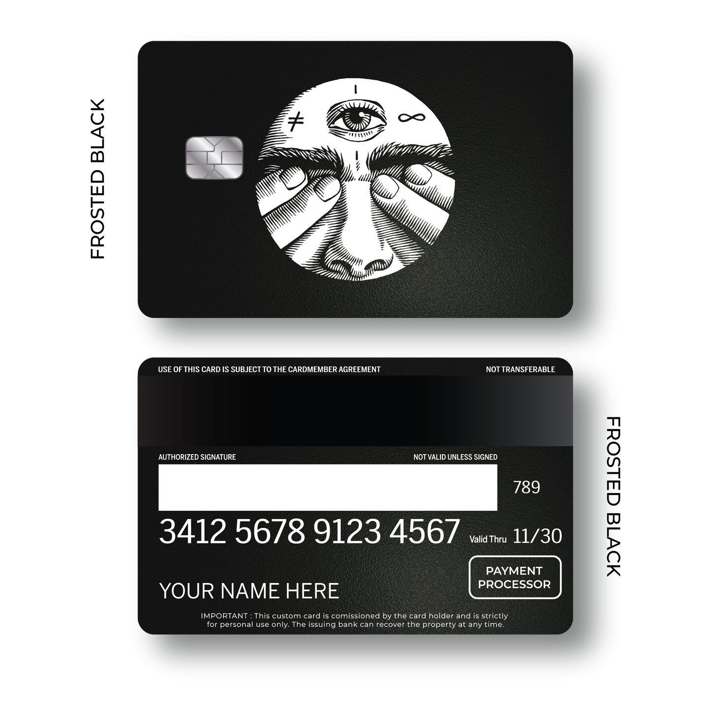 Metal Card Restless