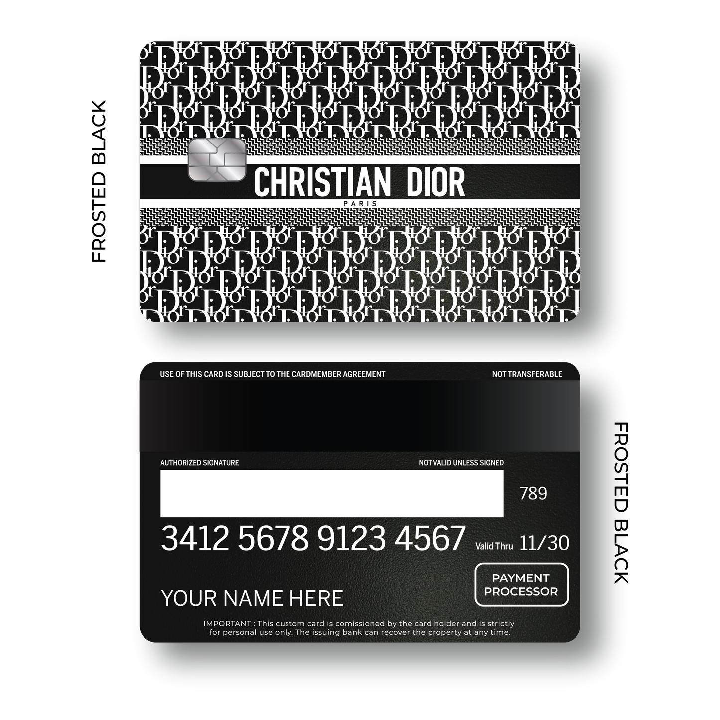 Metal Card Díor