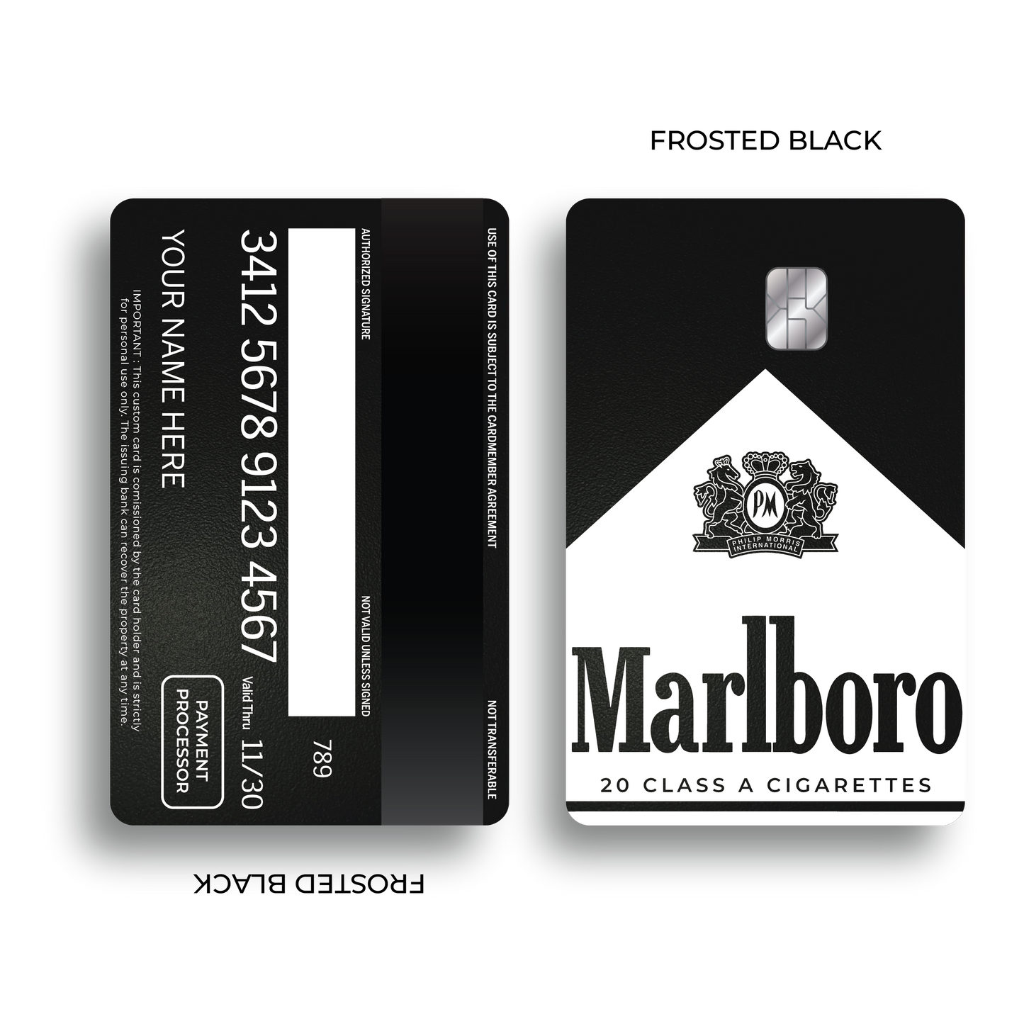 Metal Card Marlboro