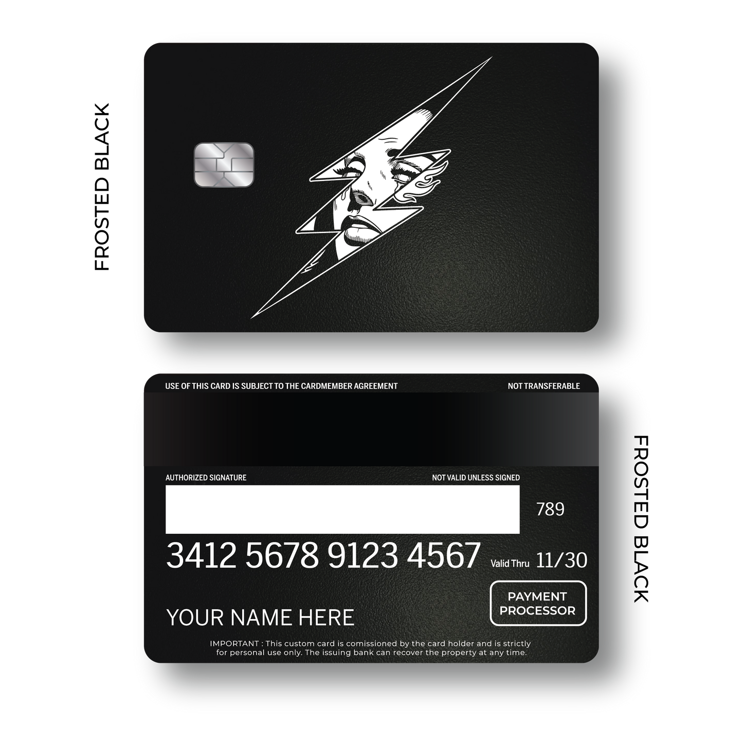 Metal Card Bolt