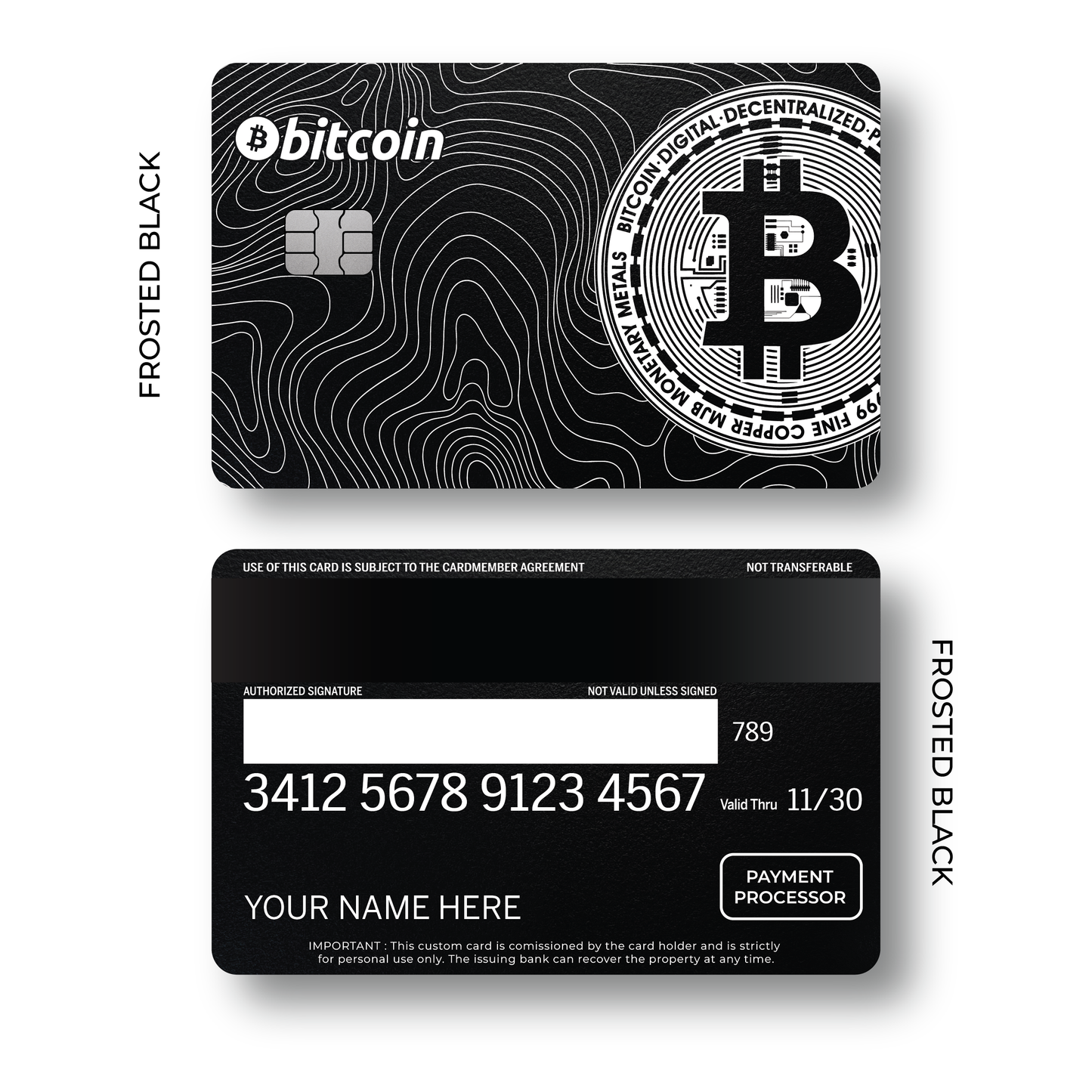 Metal Card Bitcoin V1