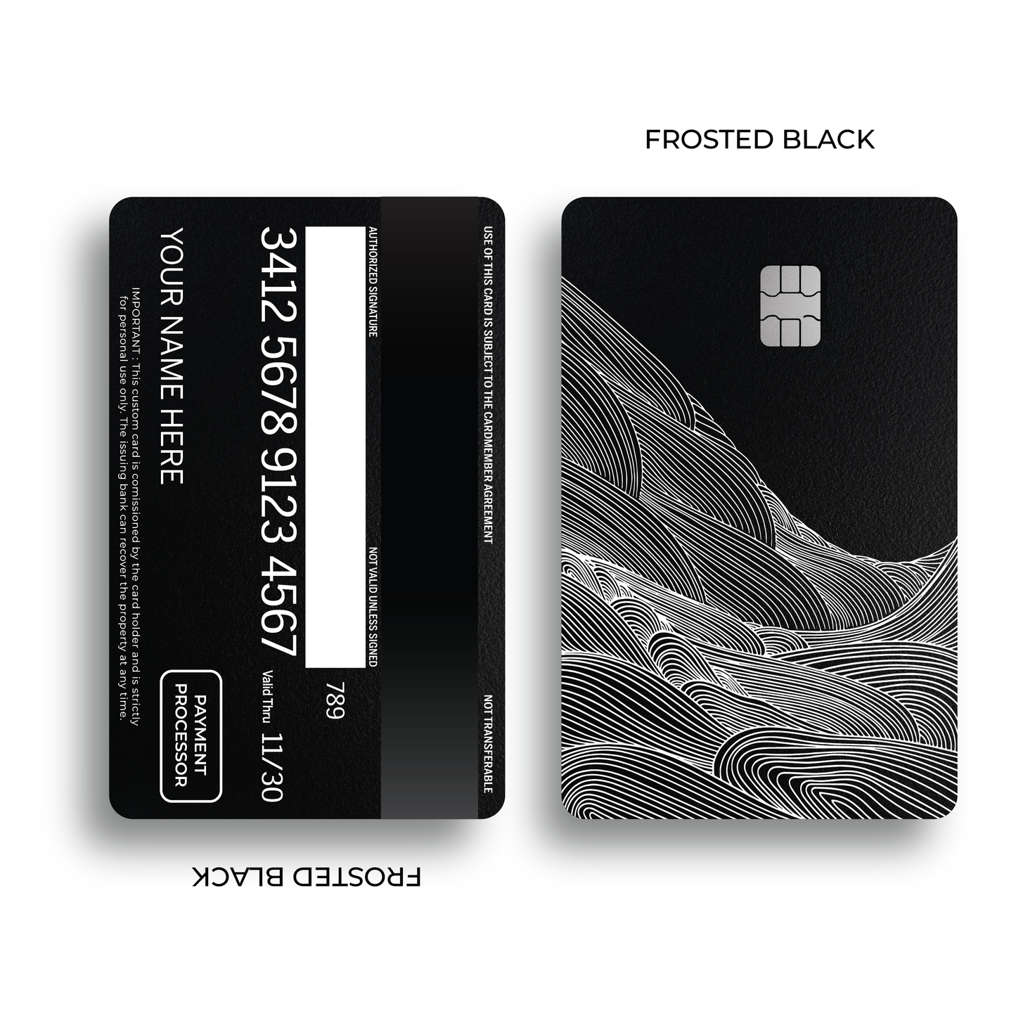 Metal Card Waves