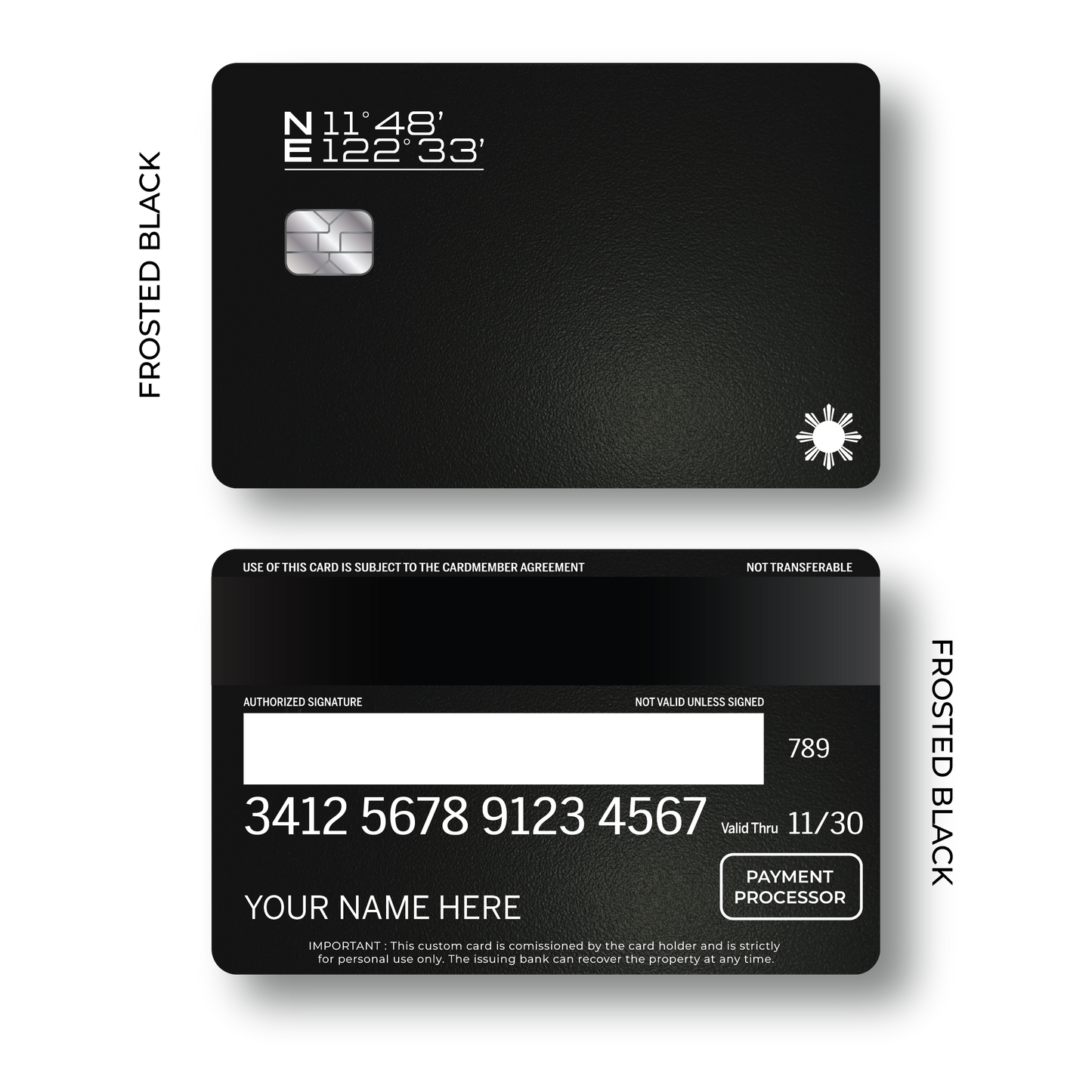 Metal Card Pilipinas Pride