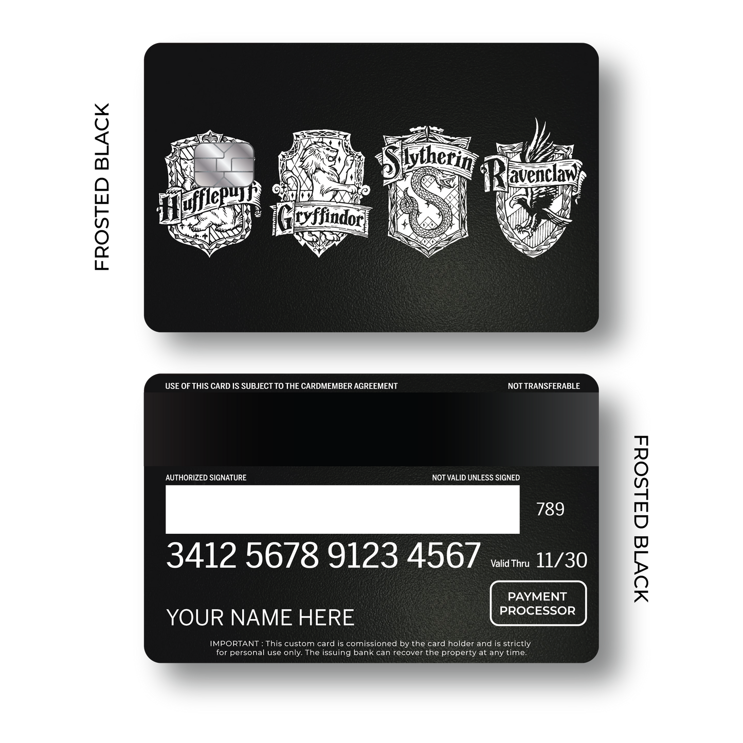 Metal Card HP Houses
