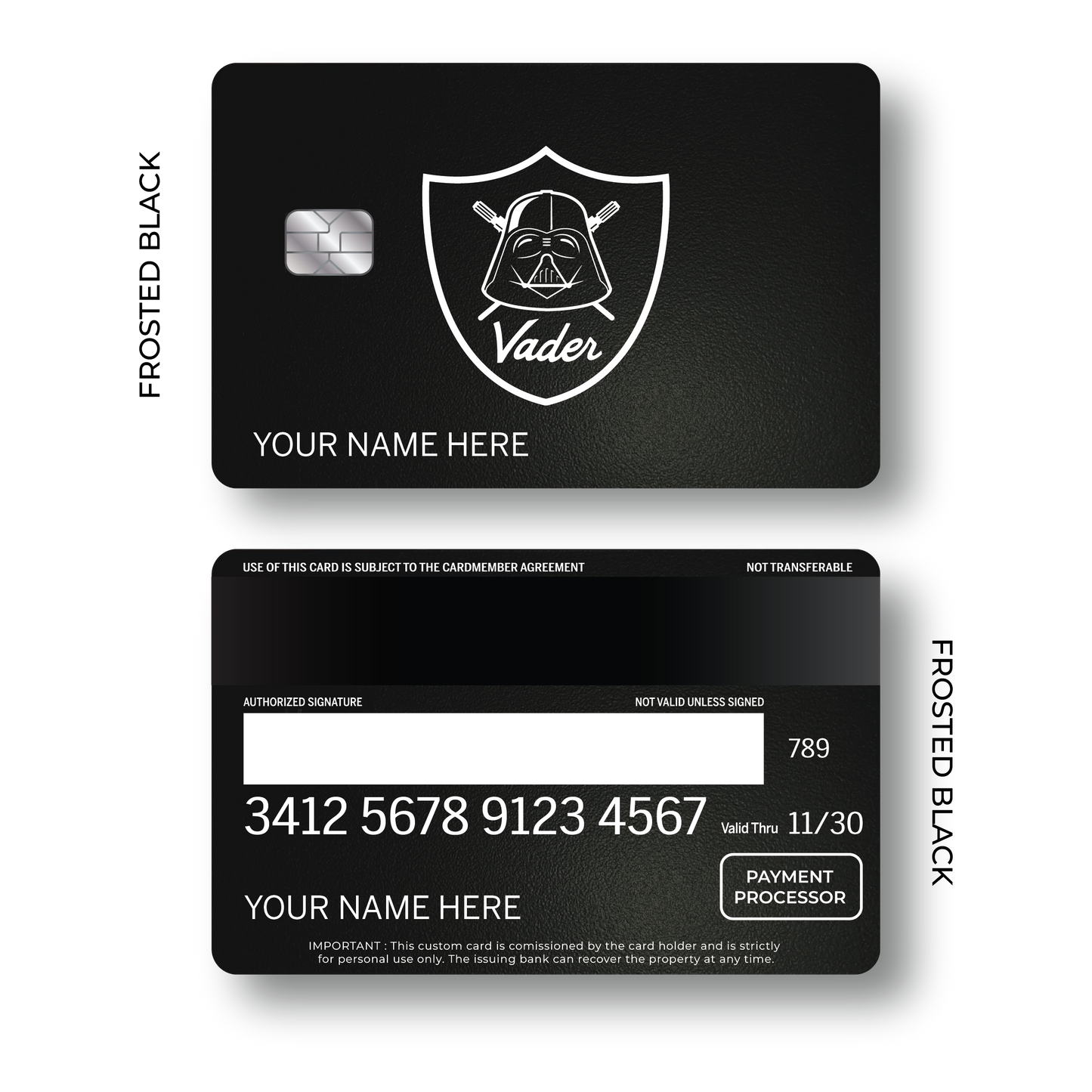 Metal Card Vader