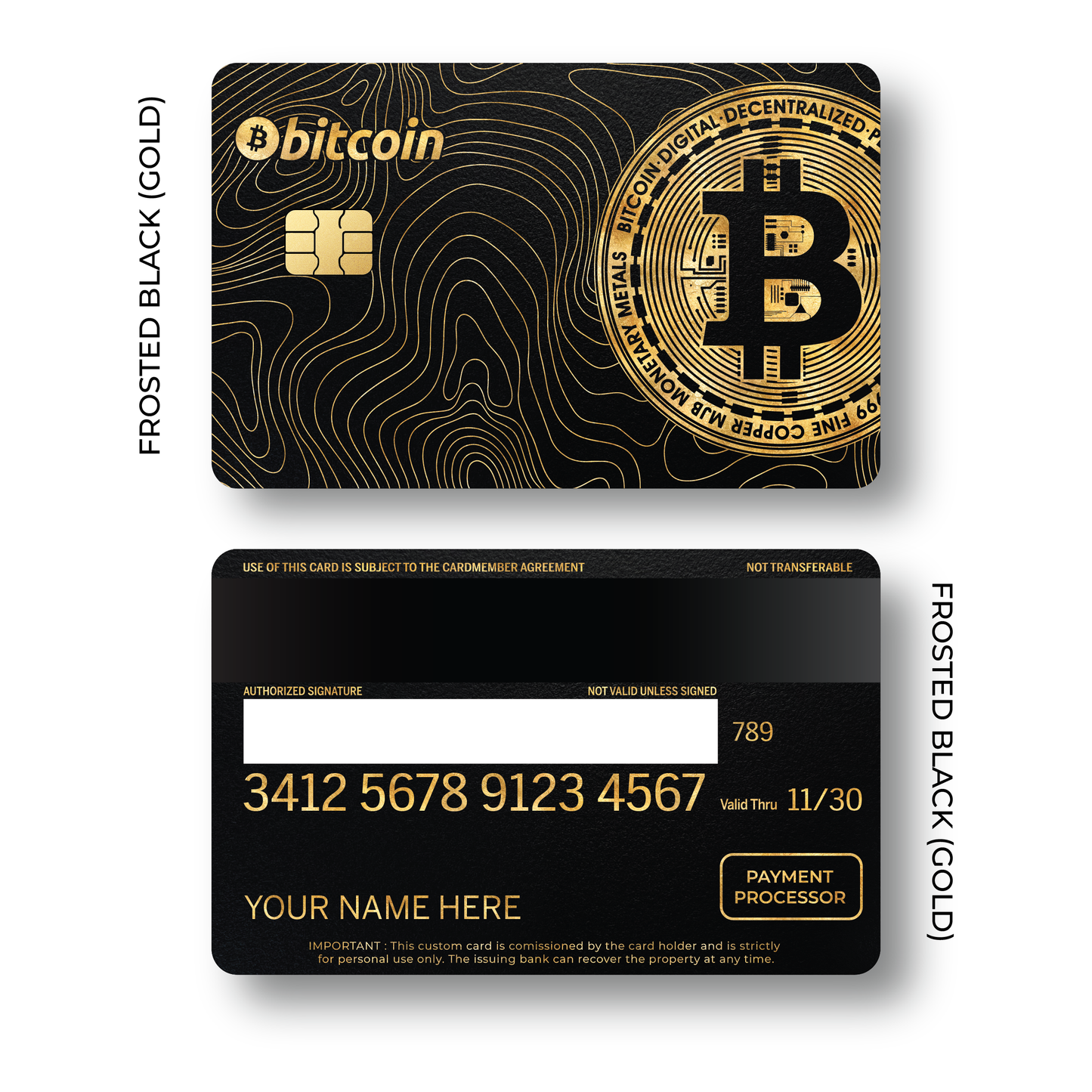 Metal Card Bitcoin V1