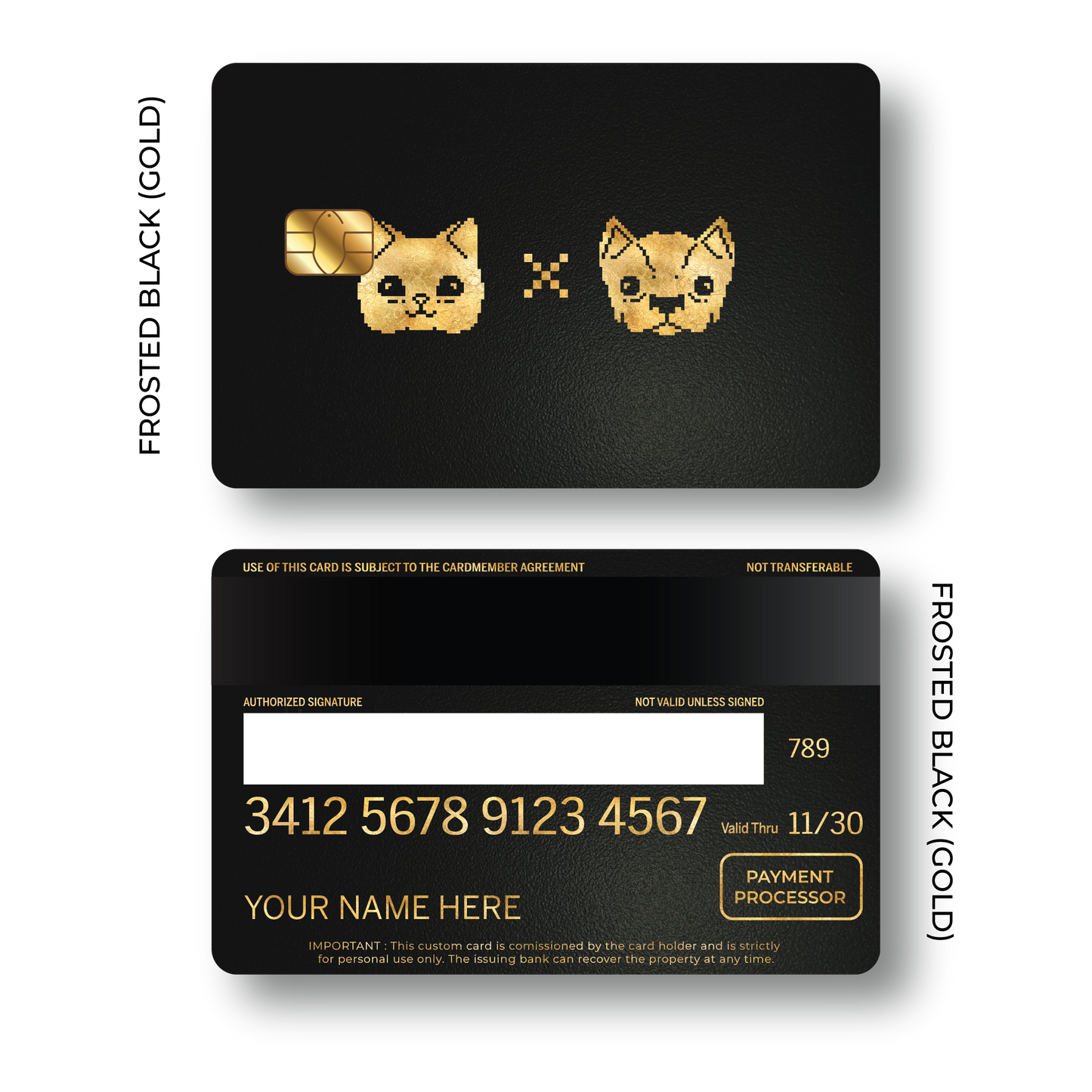 Metal Card Pixel Pets