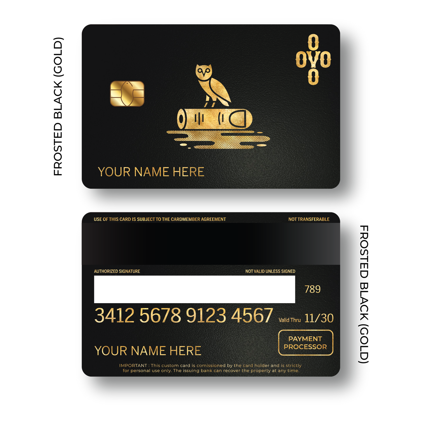 Metal Card O's Very Own V2