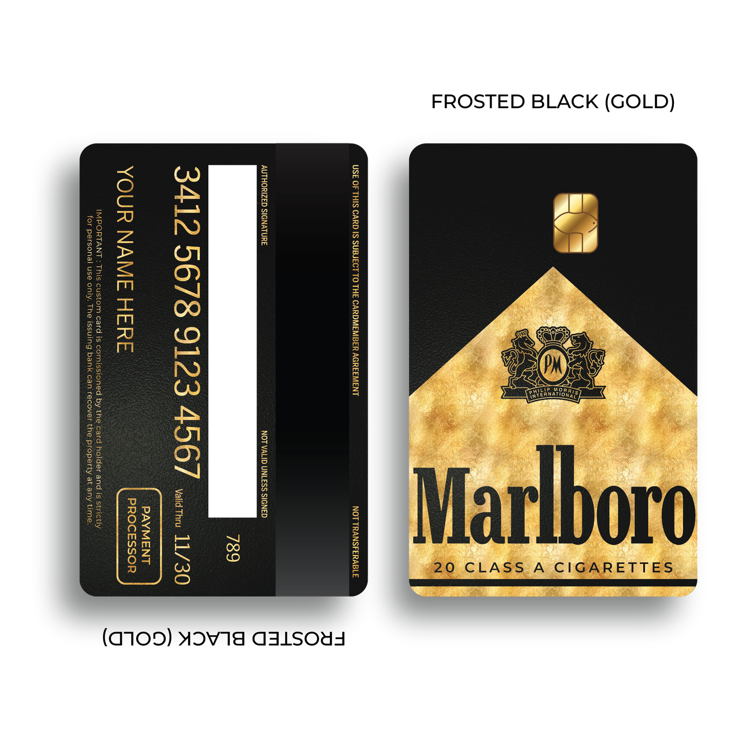 Metal Card Marlboro